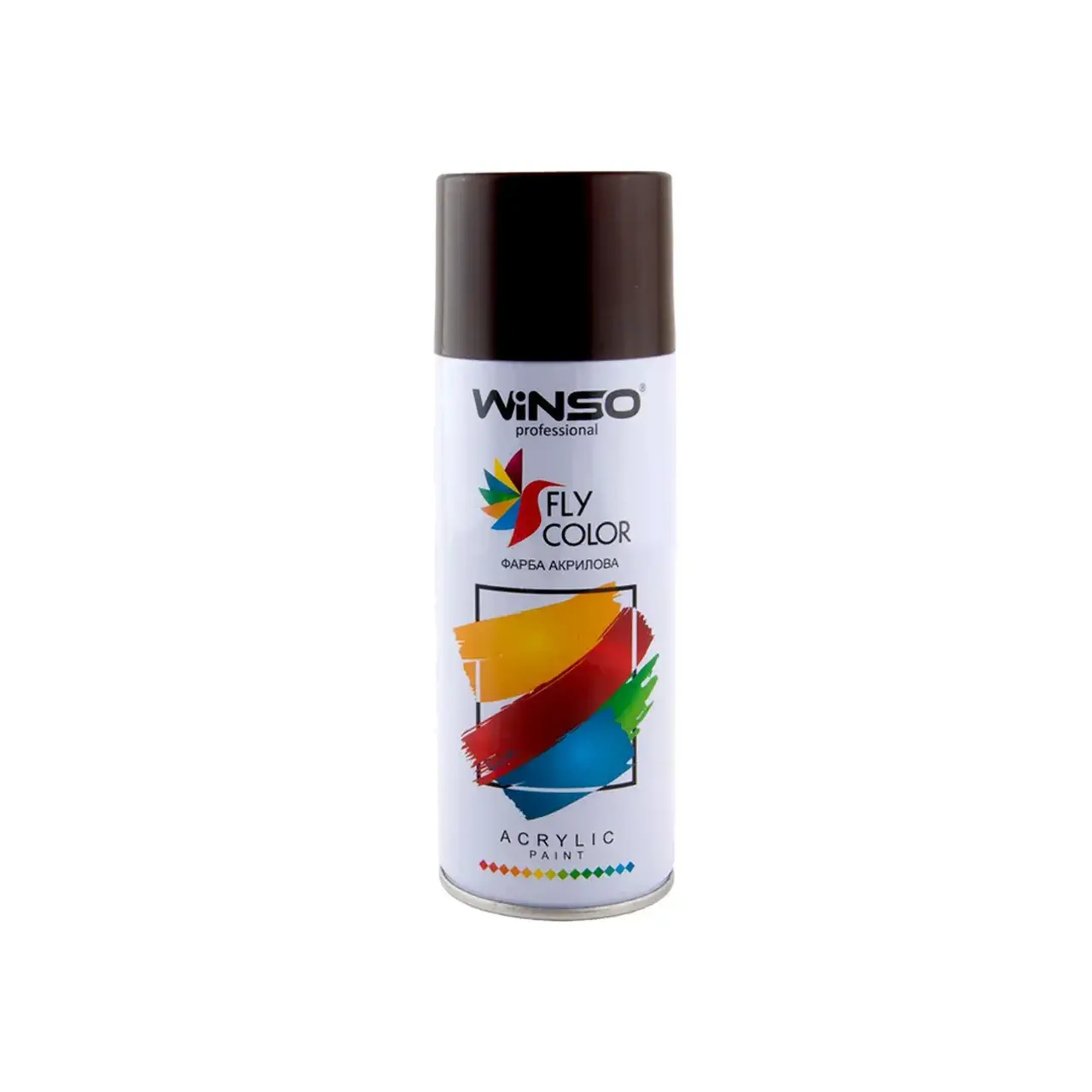 Vopsea spray acrilică Fly Color roșu 450 ml WINSO