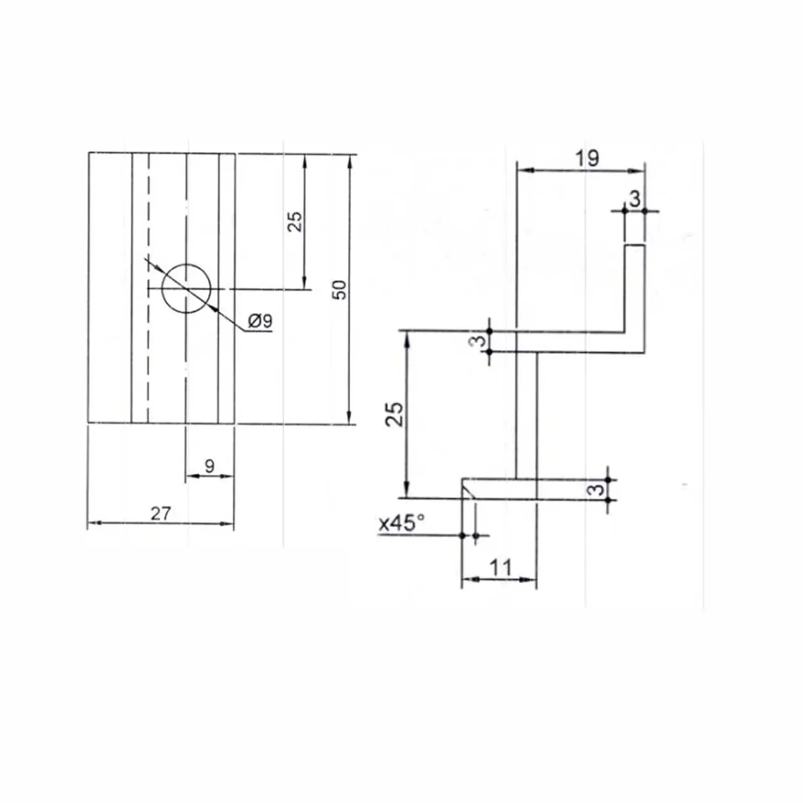 Clemă capăt H4535 ALCER