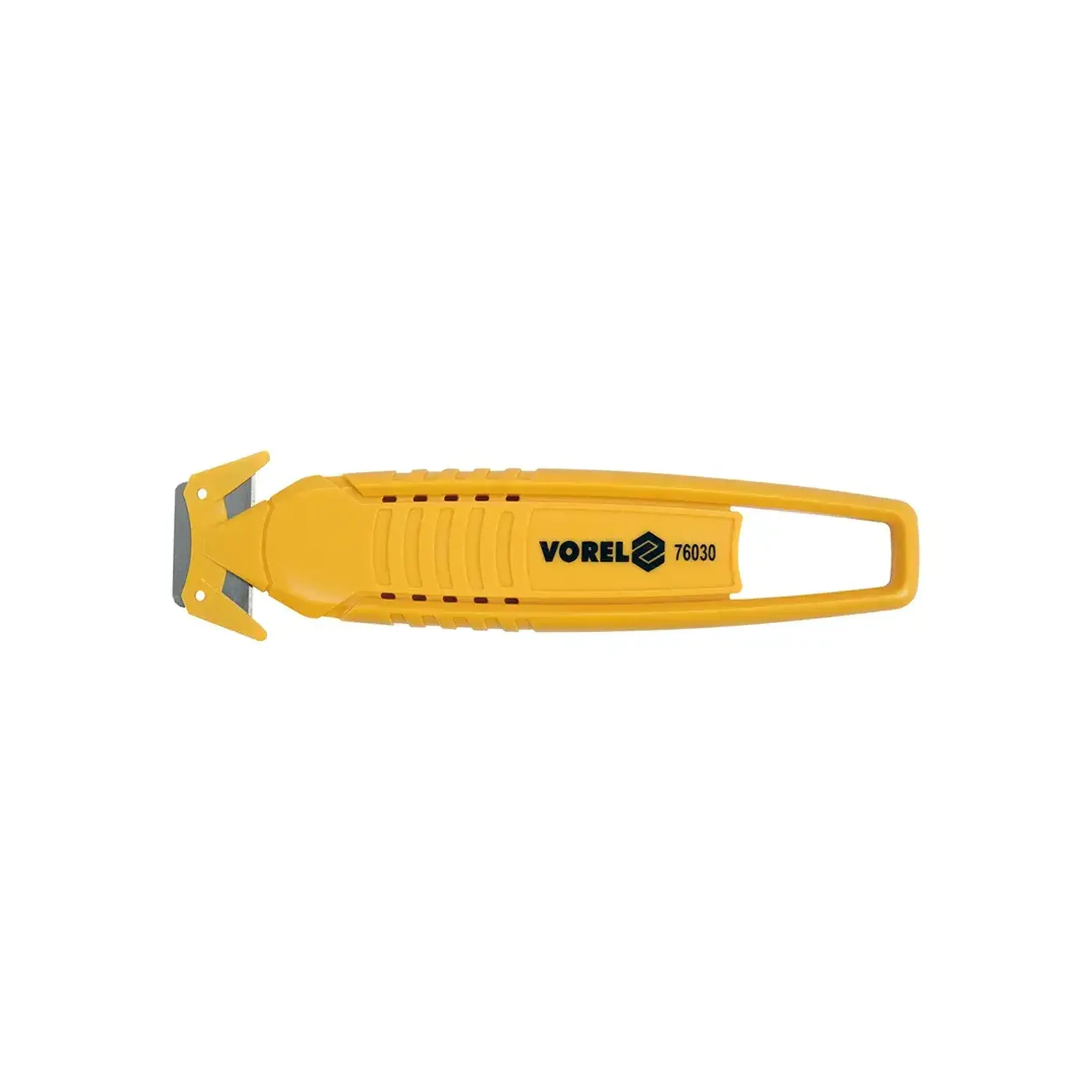 Cuțit cu lamă de siguranță 104 x 25 x 7 mm Vorel - Dimensiuni (L x W x H x Ø) 148 x 38 x 10 mm