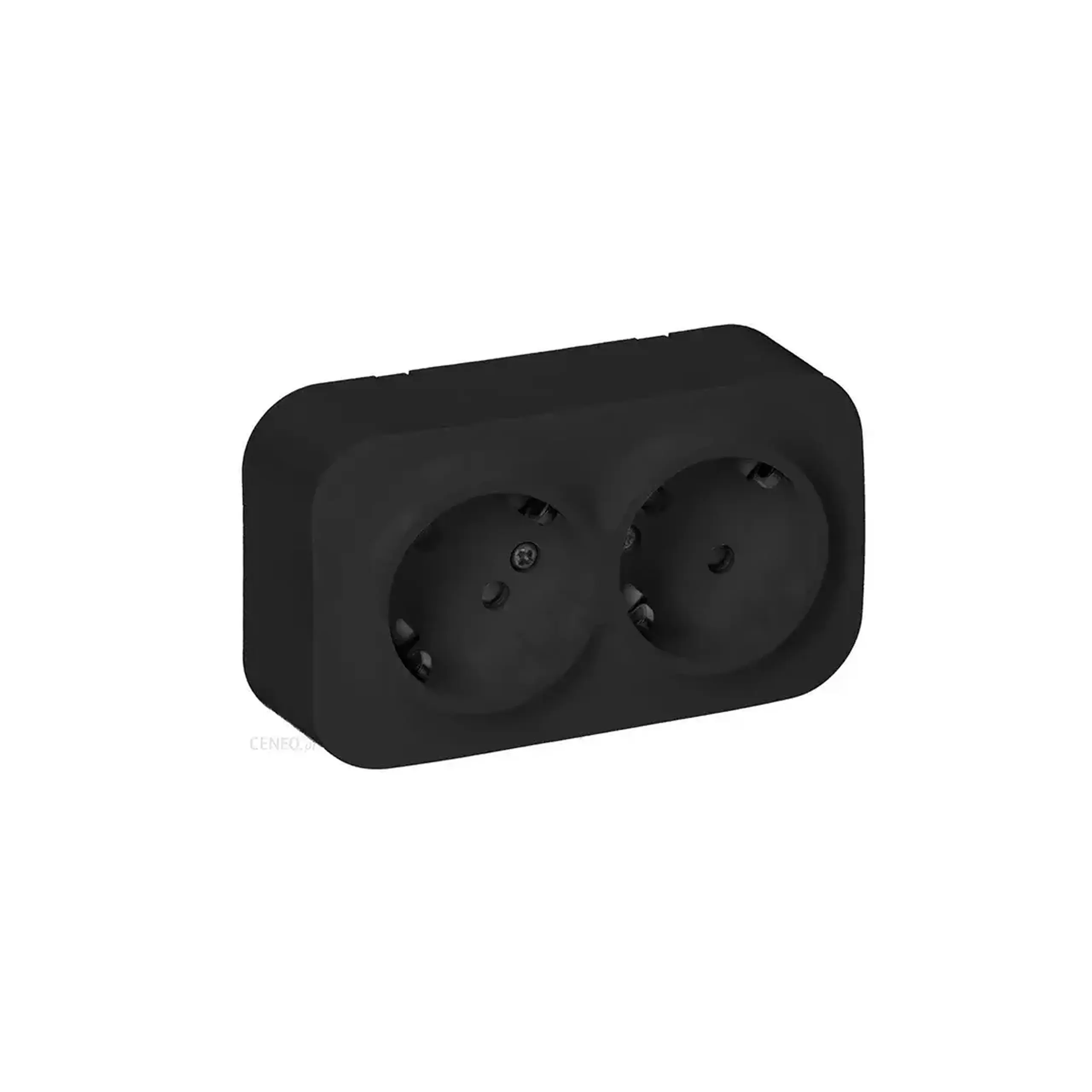 Priză cu 2 locuri toDo 16 A 220 - 240 V negru ORNO