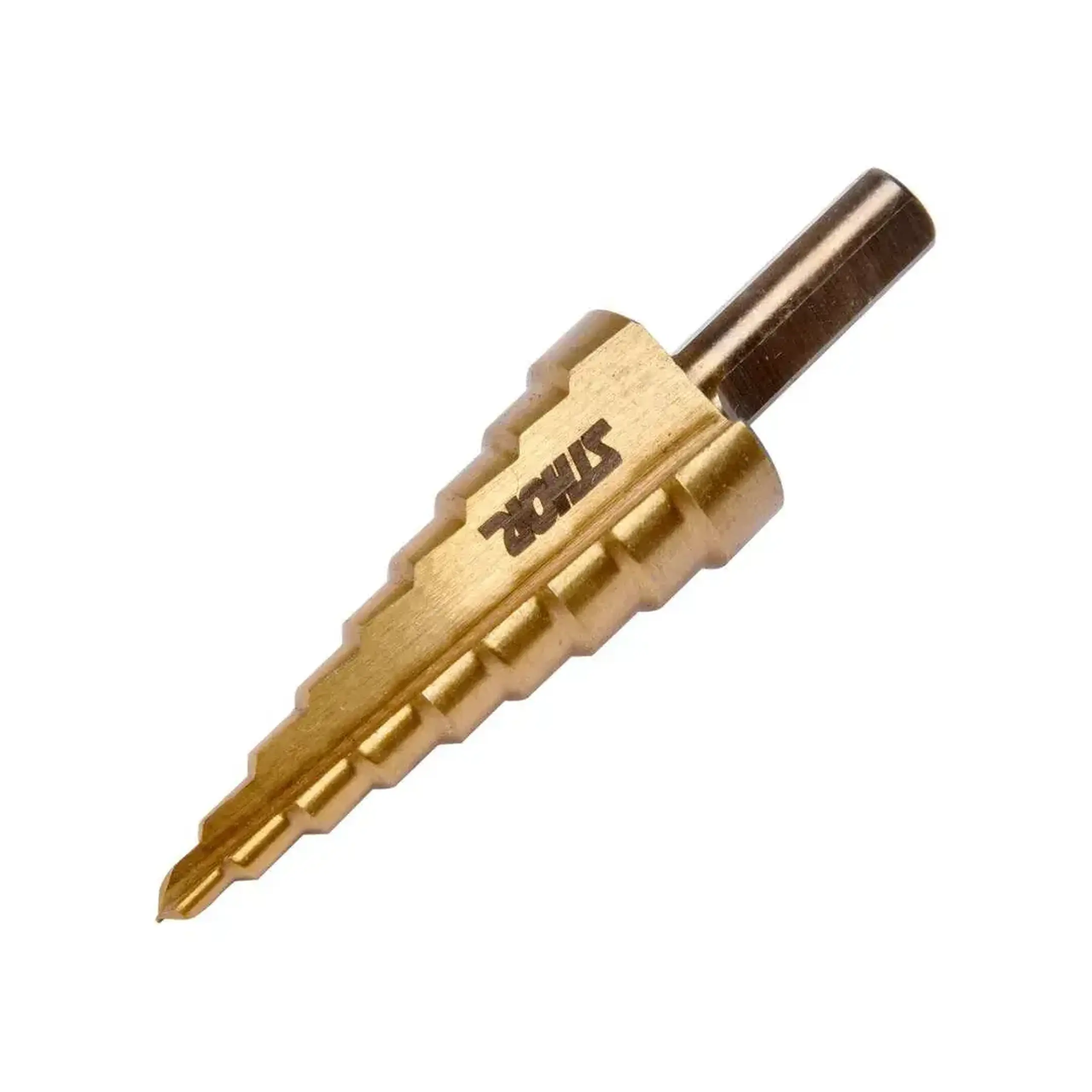 Burghiu în trepte pentru metal 4 - 12 mm Oțel HSS Cilindric Sthor - Diametru 4 - 20 mm