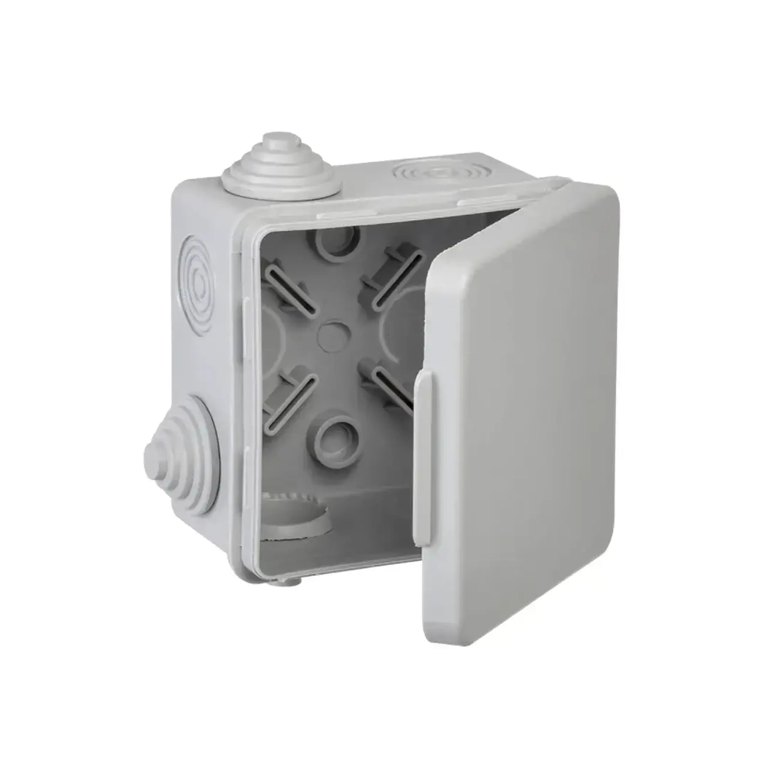 Cutie de distribuție 80 x 80 x 50 mm Plastic Generica IEK - Tip 7 intrări