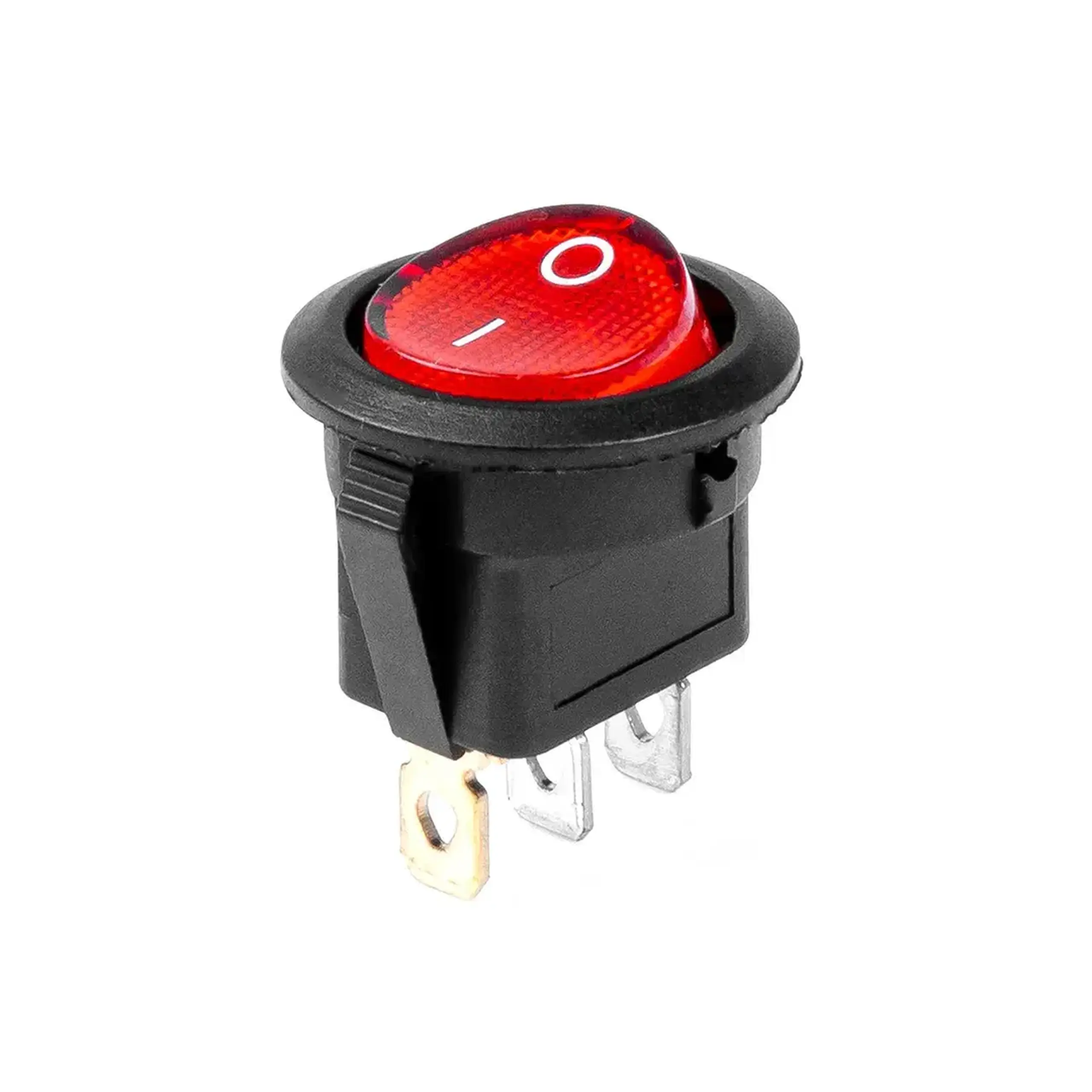 Întrerupător mini 12/24 V 20 A Roșu AMiO - Tensiune (V) 12/24 V