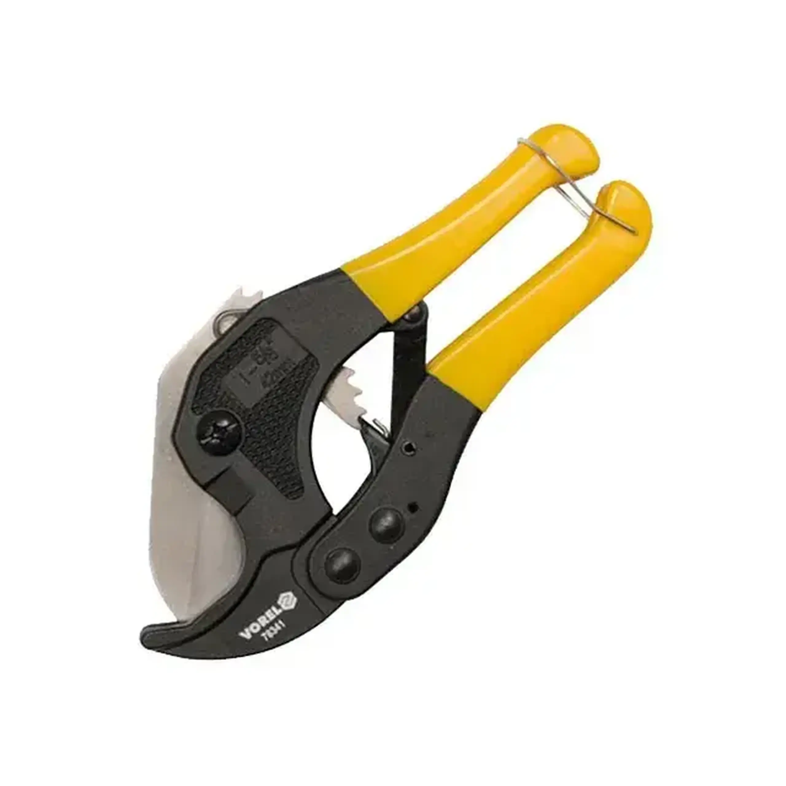 Clește pentru tăiat țevi PVC 25 mm Vorel - Diametrul maxim de tăiere 42 mm