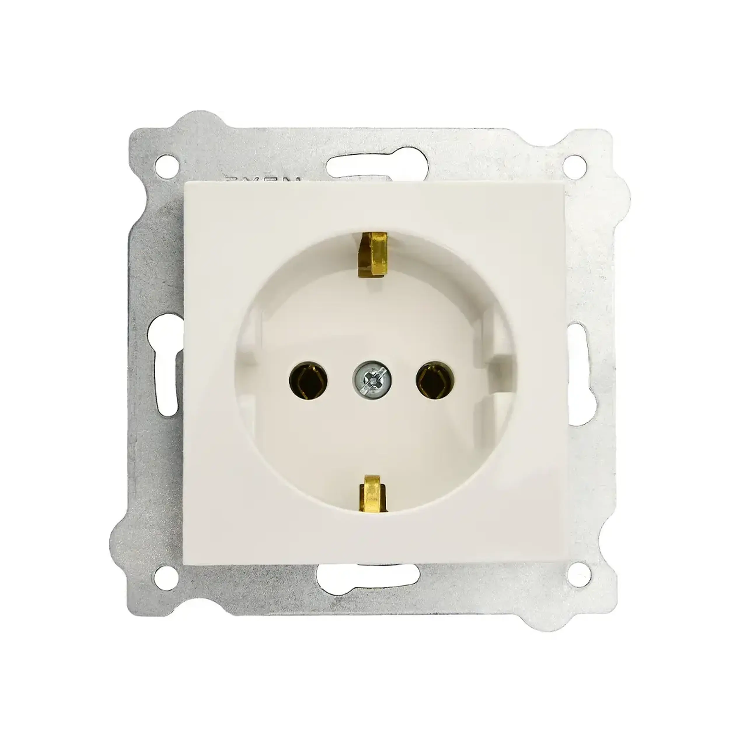 Priză cu împământare KARELL 16 A 220 - 240 V Alb Exen Elektrik