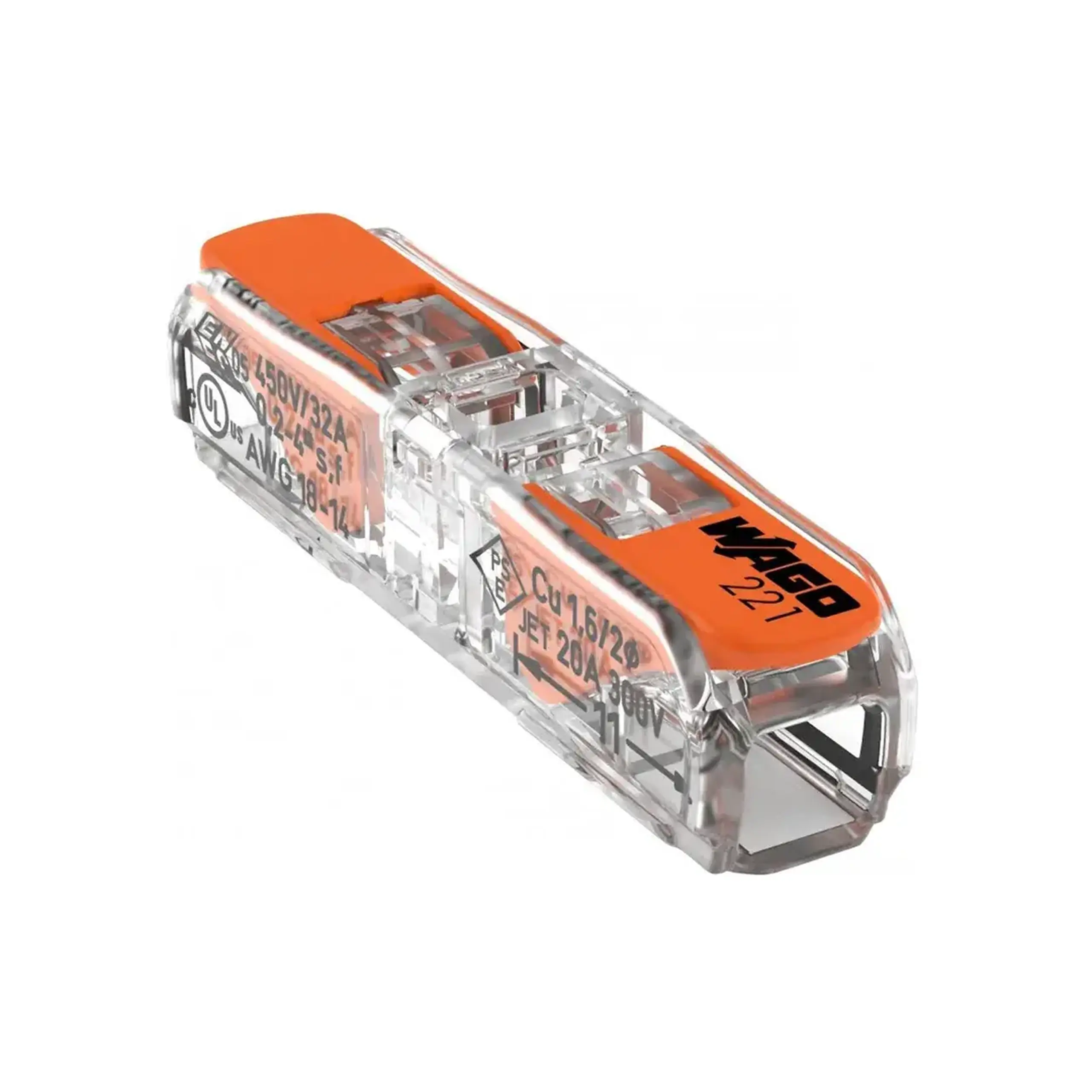 Conector universal 32 A Wago
