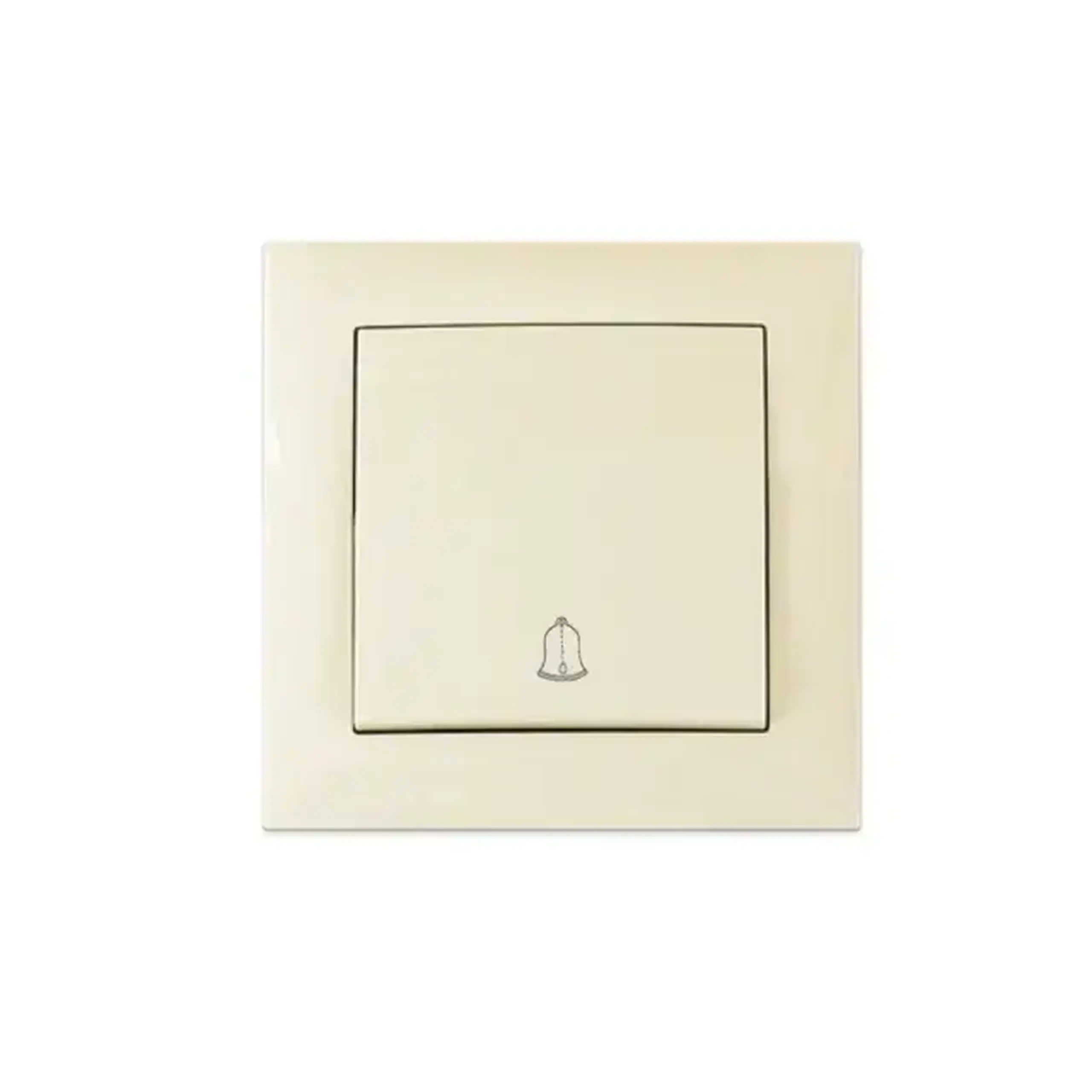 Întrerupător unitar cu revenire rosa 10 A 220 - 240 V antracit Elmos - Culoare Crem