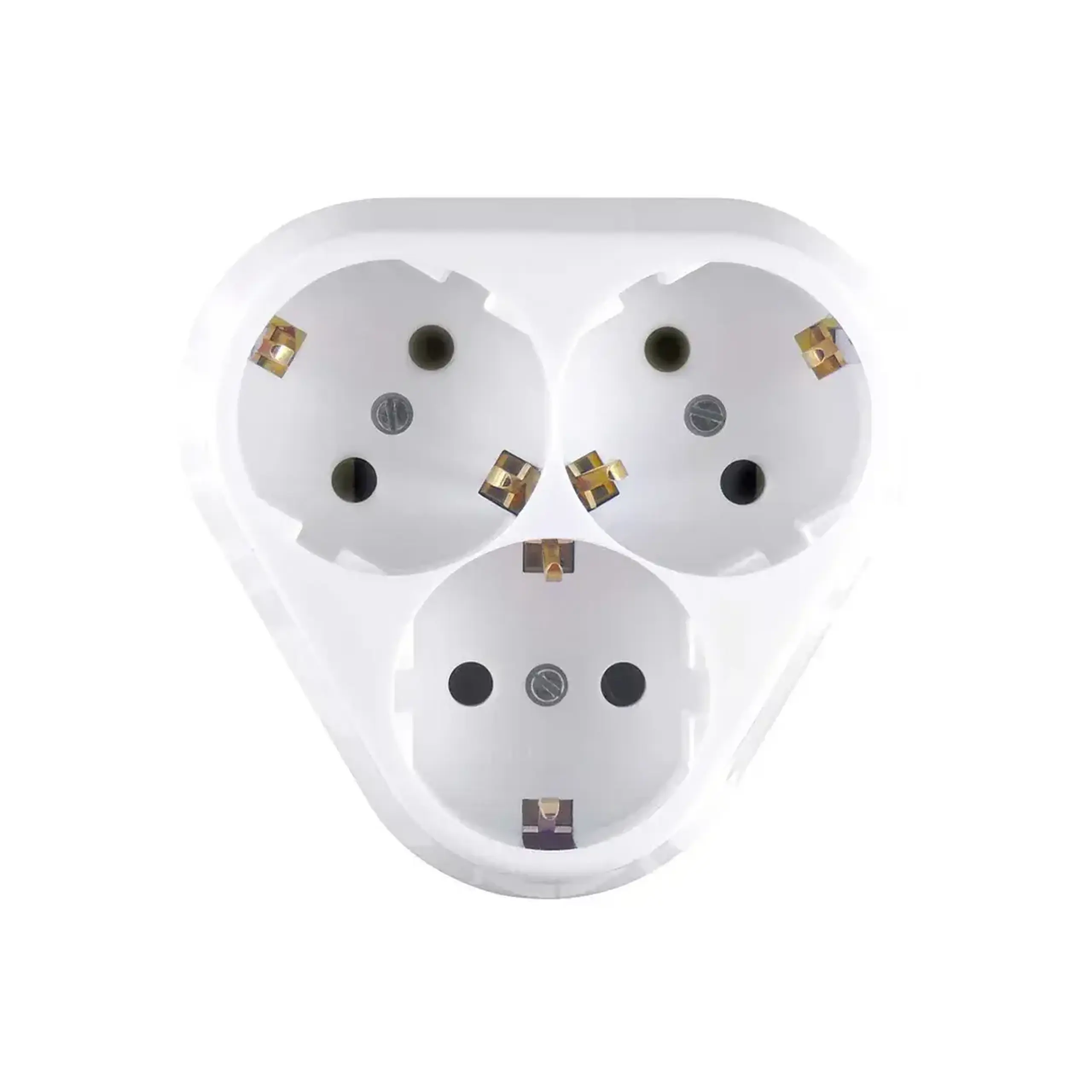 Priză triplă euro 2P + E 16 A 250 V IP20 Elmos