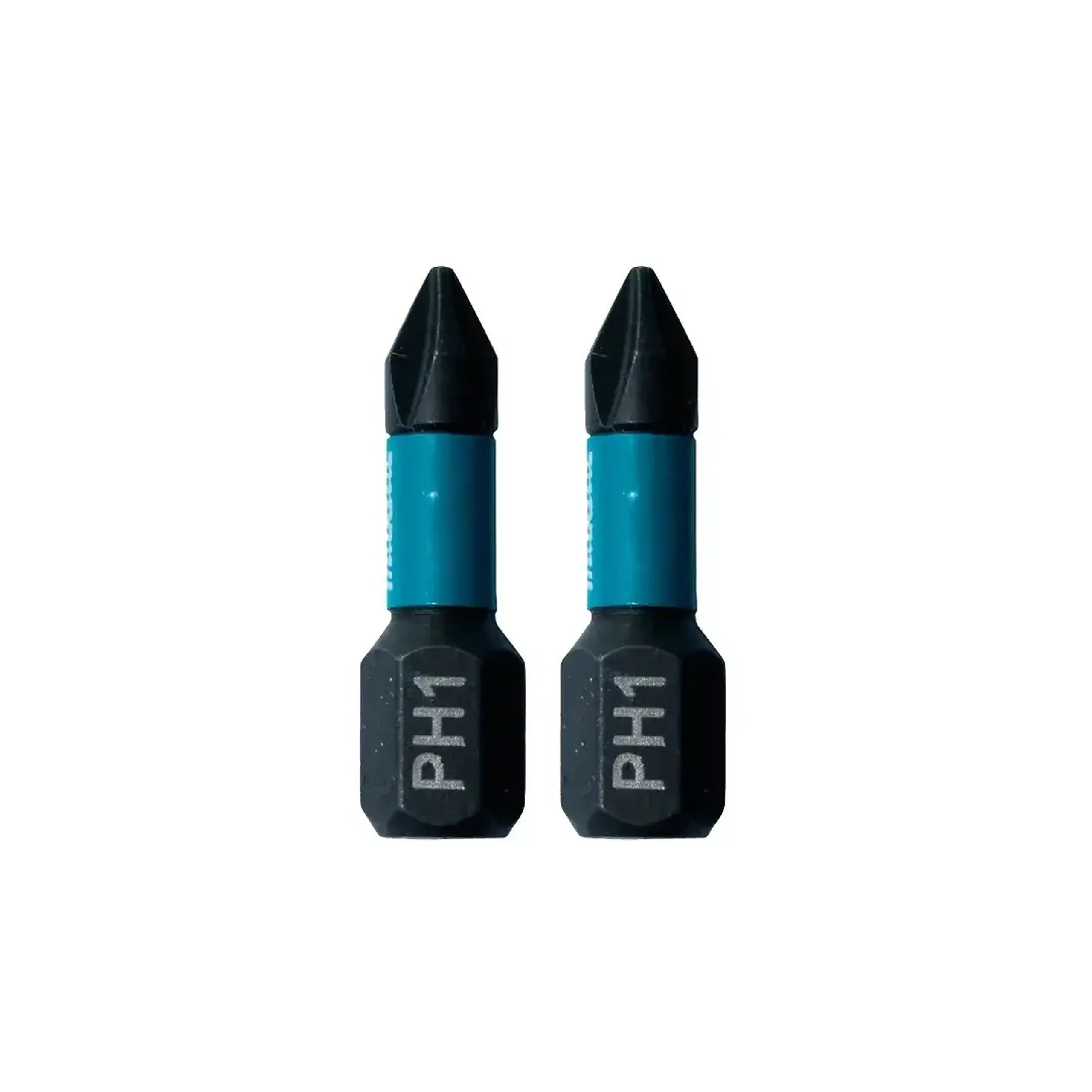 Set biți 2 buc. Impact Black PH1 1/4" 25 mm Makita - Lungime 25 mm