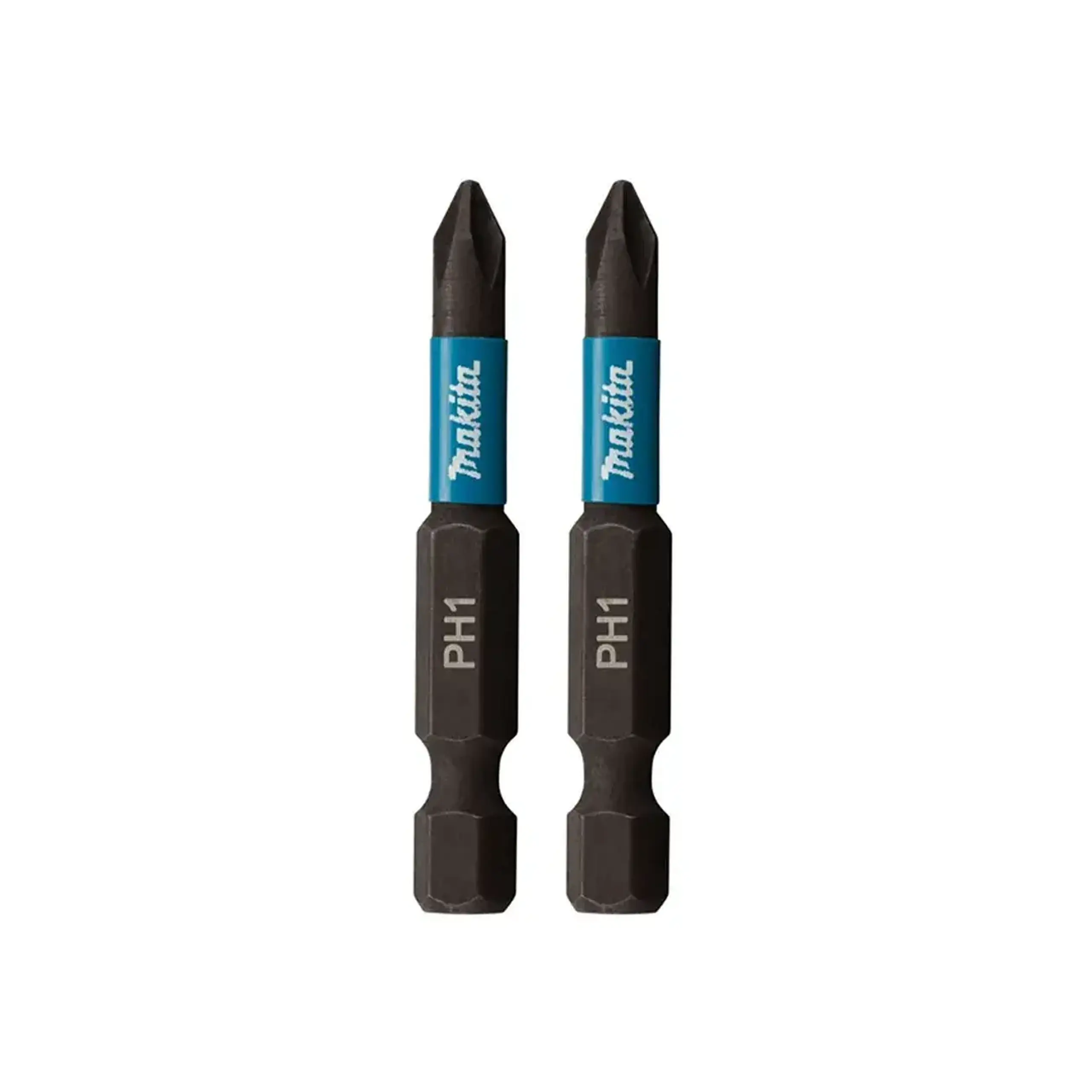 Set biți 2 buc. Impact Black PH1 1/4" 25 mm Makita - Lungime 50 mm
