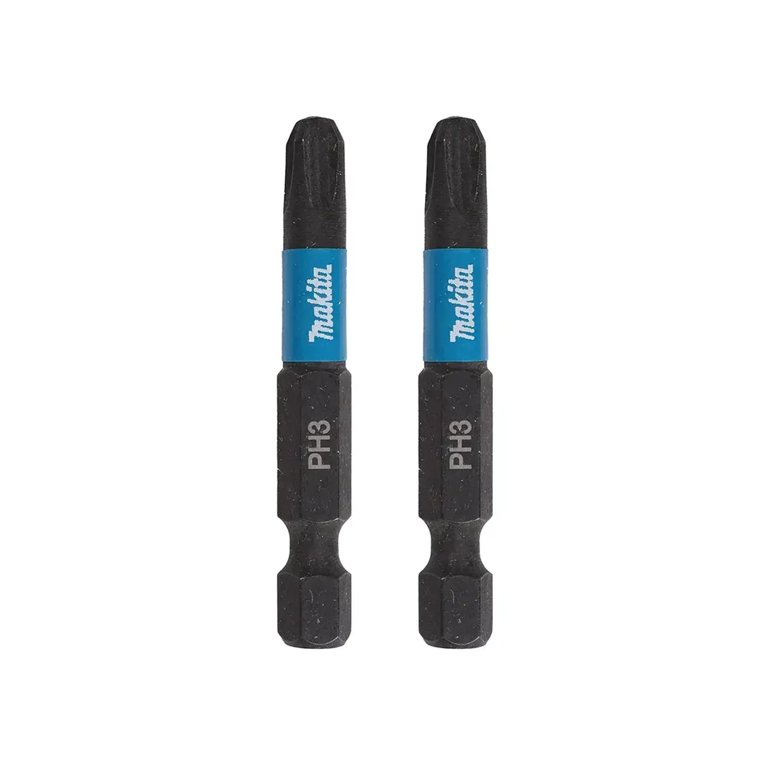 Set biți 2 buc. Impact Black PH3 1/4" 25 mm Makita - Lungime 50 mm