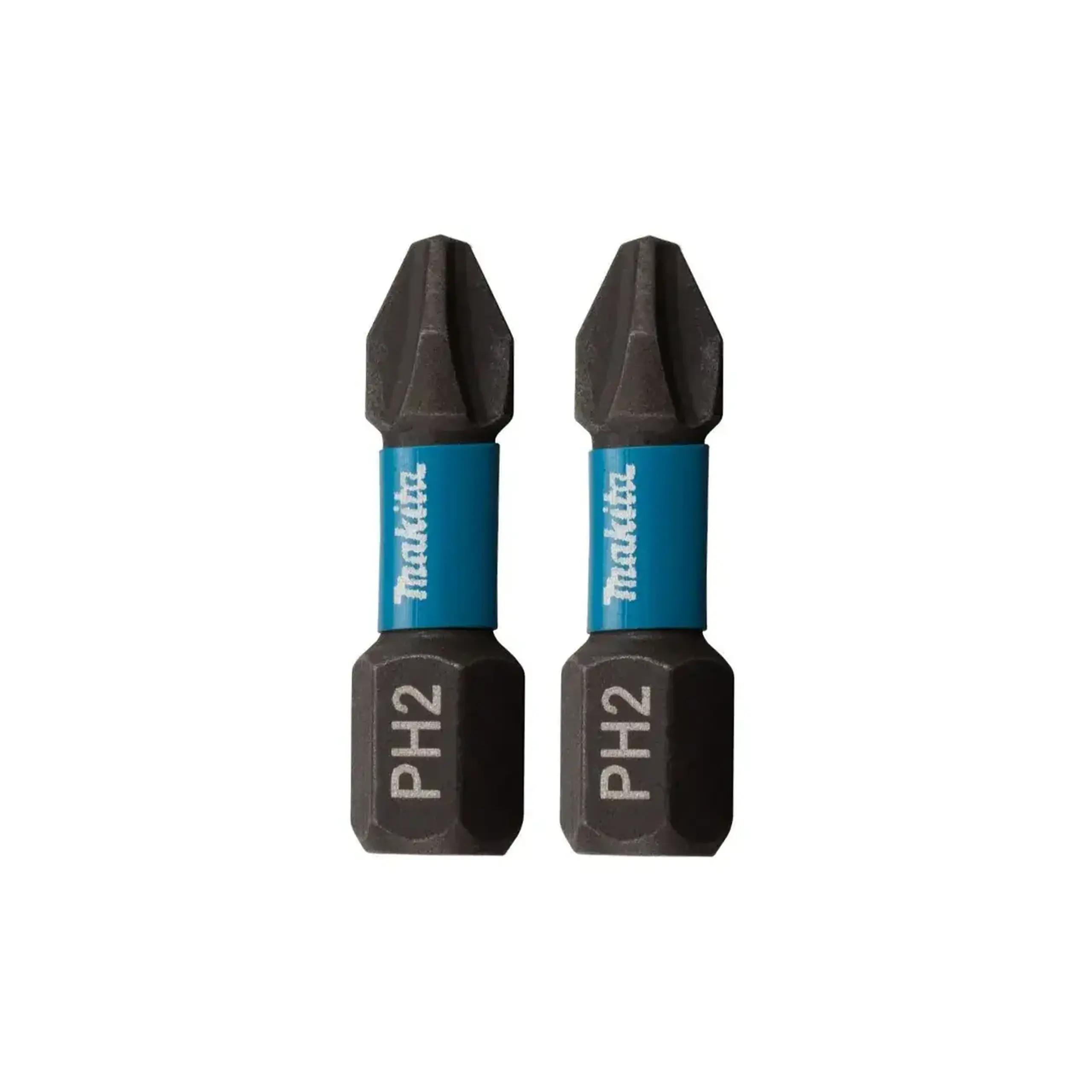 Set biți 2 buc. Impact Black PH2 1/4" 25 mm Makita - Lungime 25 mm