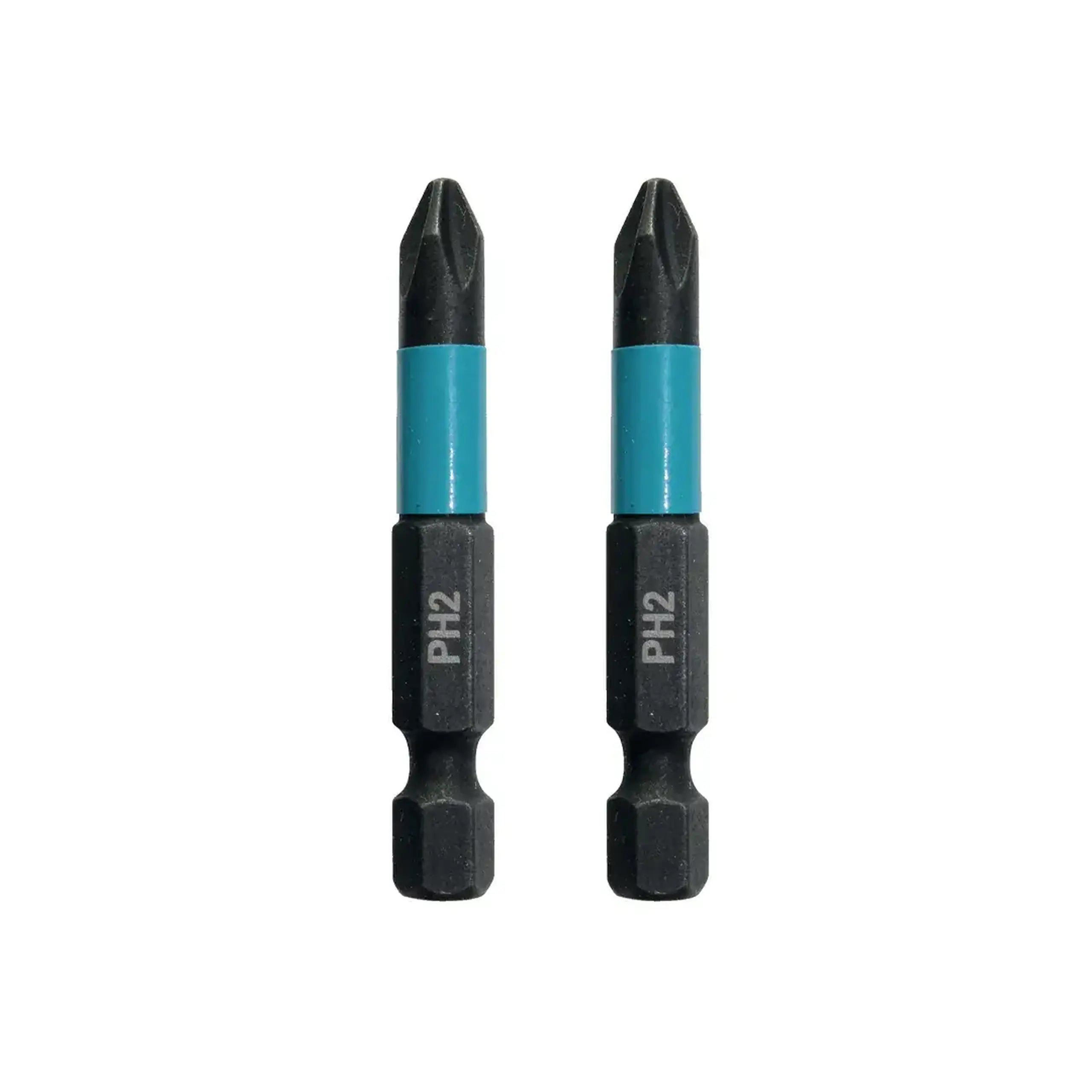 Set biți 2 buc. Impact Black PH2 1/4" 25 mm Makita - Lungime 50 mm