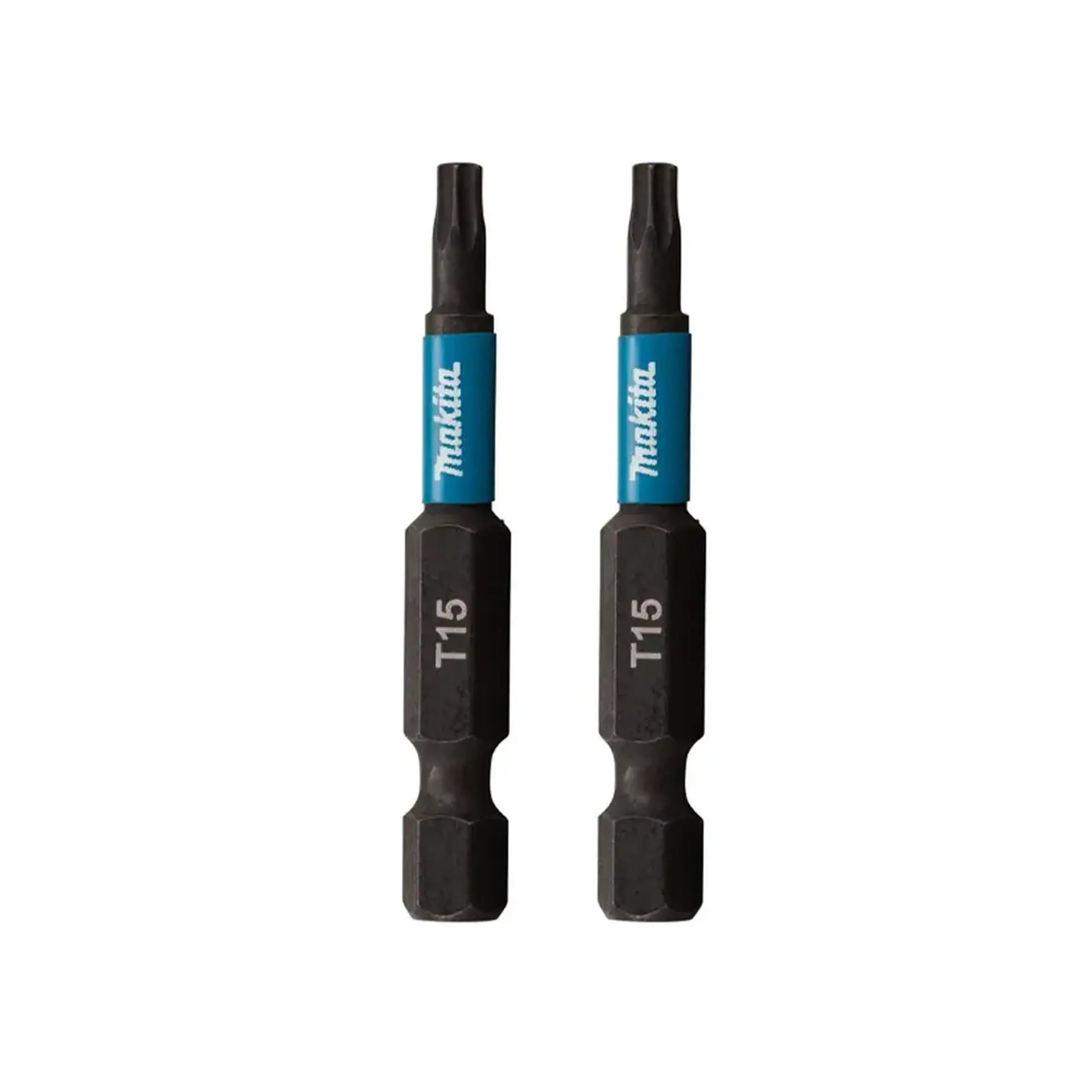 Set biți 2 buc. Impact Black T15 1/4" 25 mm Makita - Lungime 50 mm