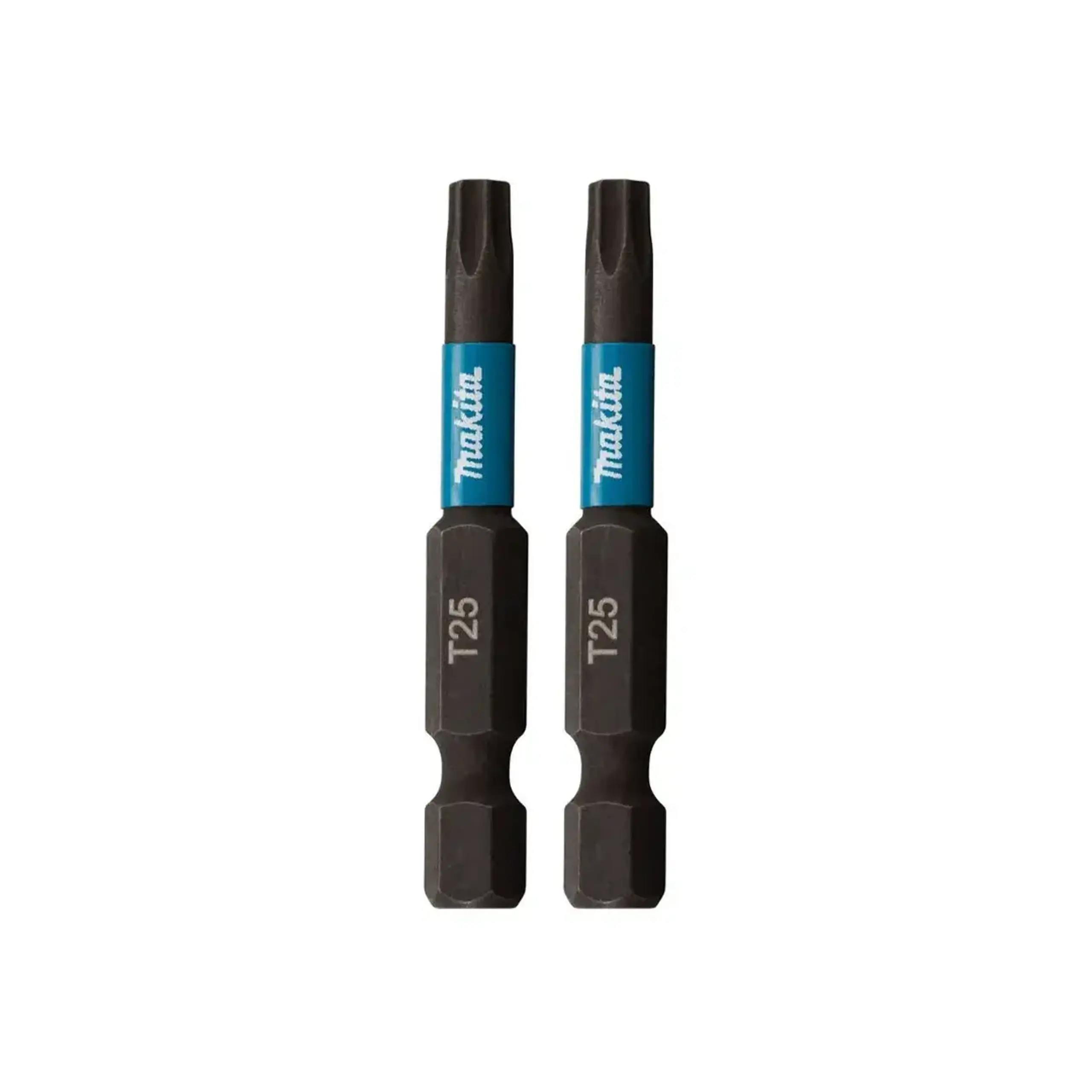 Set biți 2 buc. Impact Black T25 1/4" 25 mm Makita - Lungime 50 mm