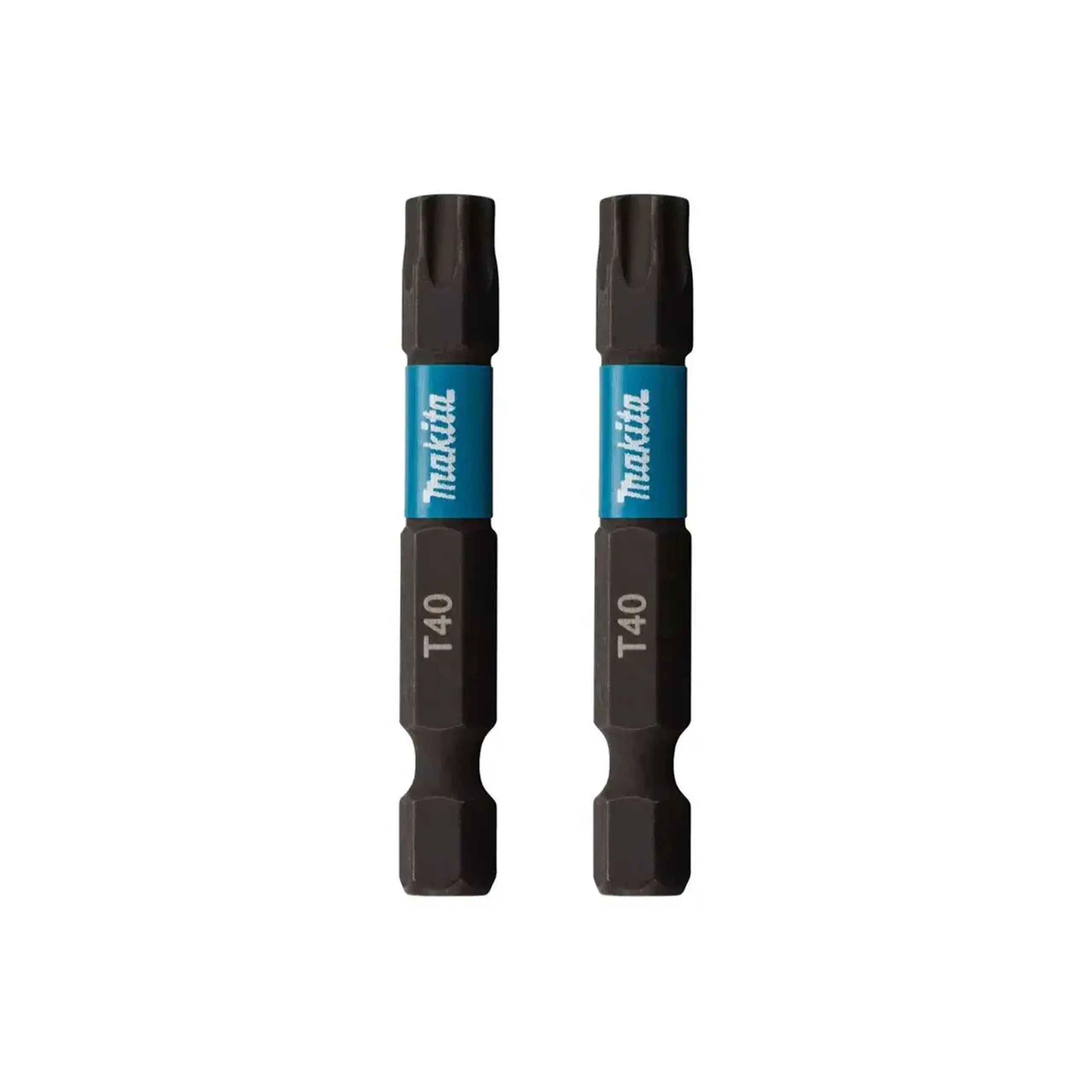 Set biți 2 buc. Impact Black T40 1/4" 25 mm Makita - Lungime 50 mm