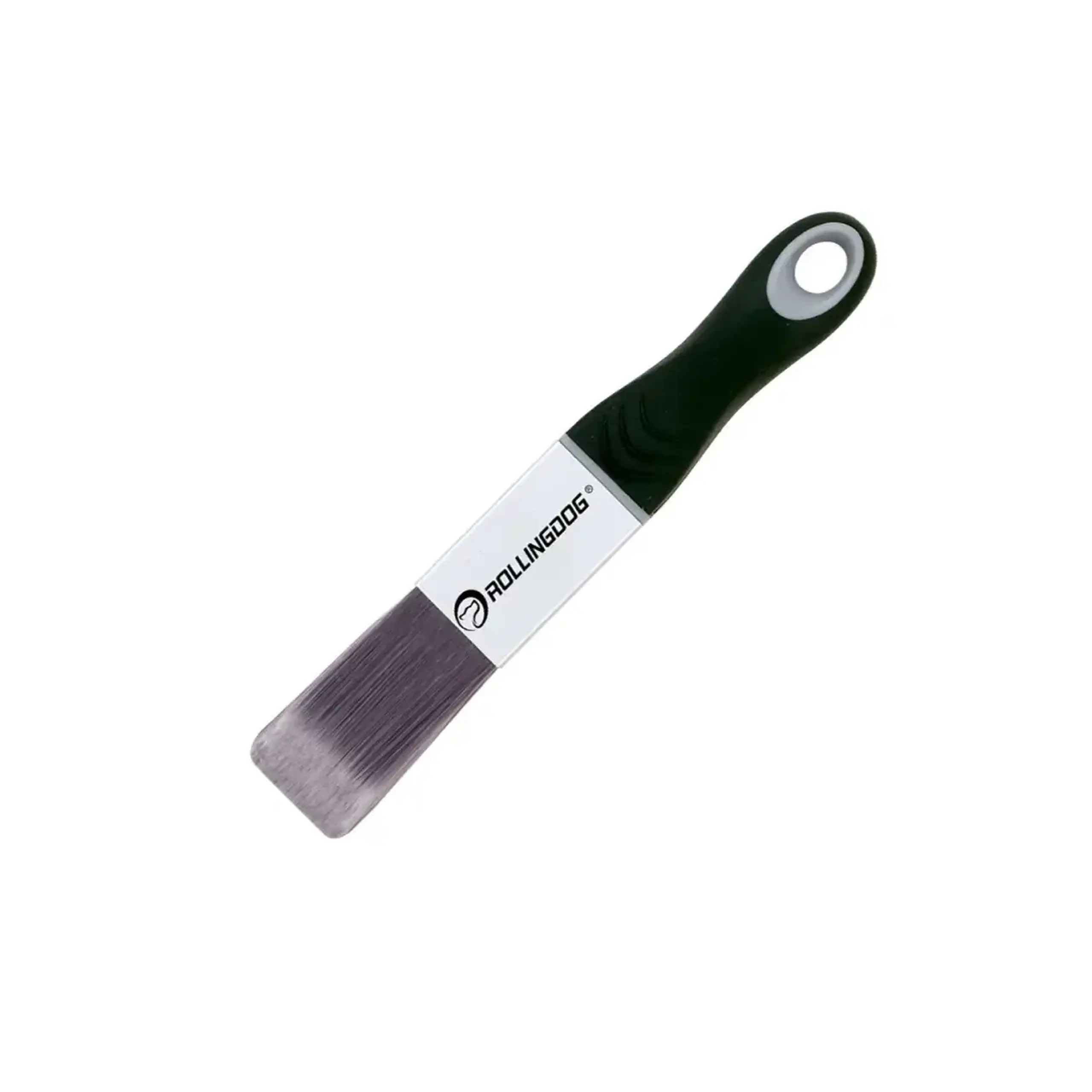 Pensulă patrată cu mâner din cauciuc DETAIL PRO 22 mm Rollingdog - Tip material Fir sintetic