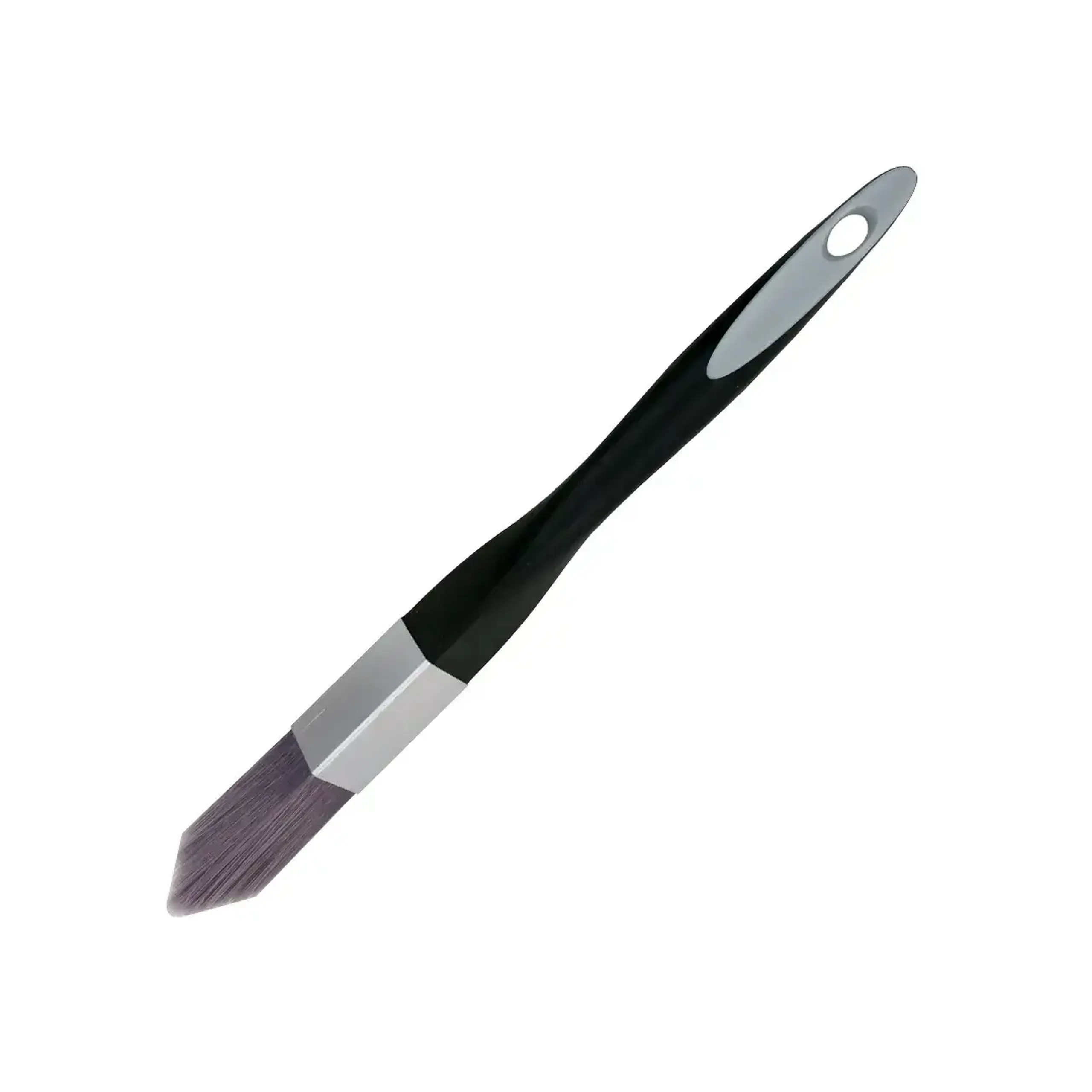 Pensulă patrată cu mâner din cauciuc DETAIL PRO 22 mm Rollingdog - Tip material Fir mixt