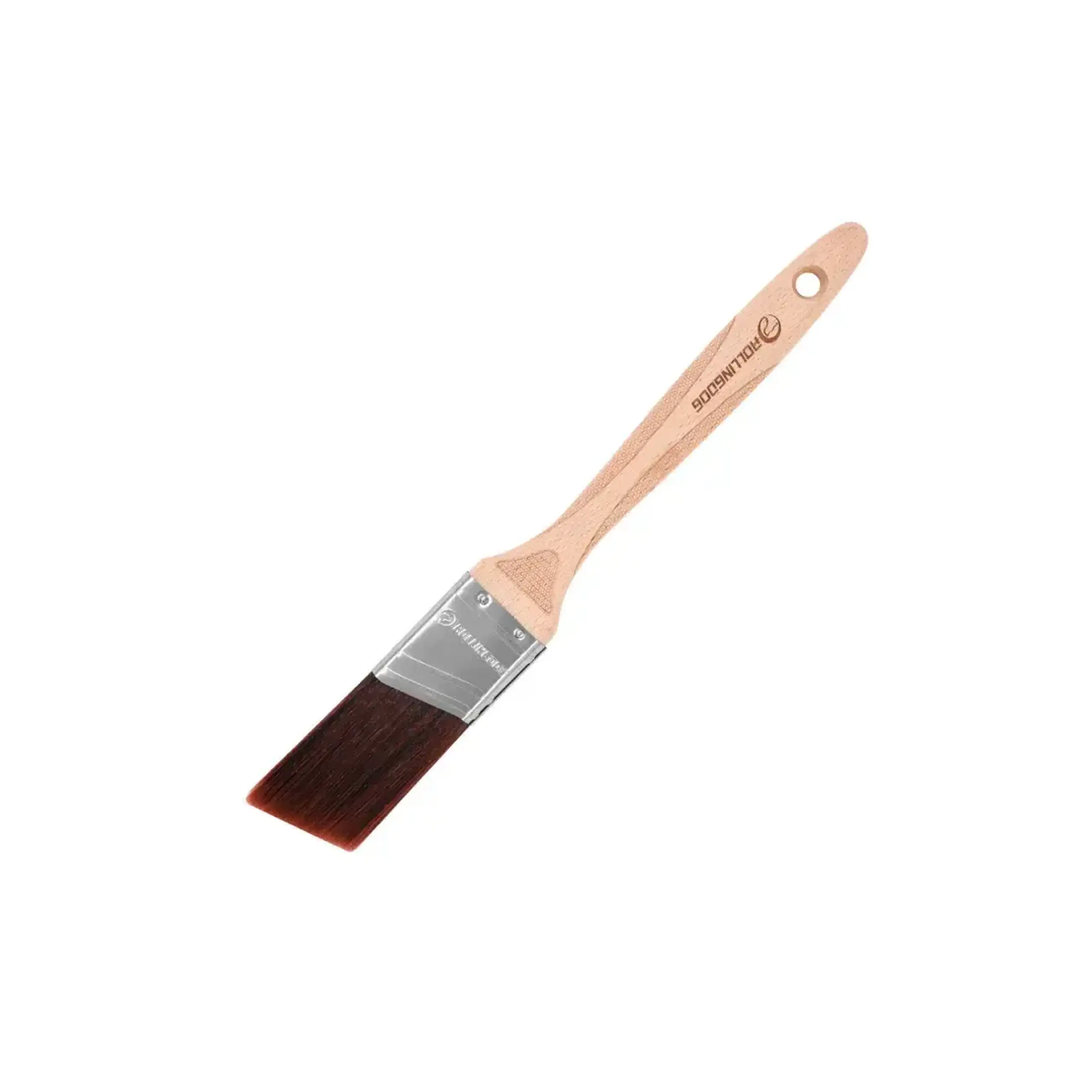 Pensulă unghiulară cu mâner din lemn Doberman 38.1 mm Rollingdog