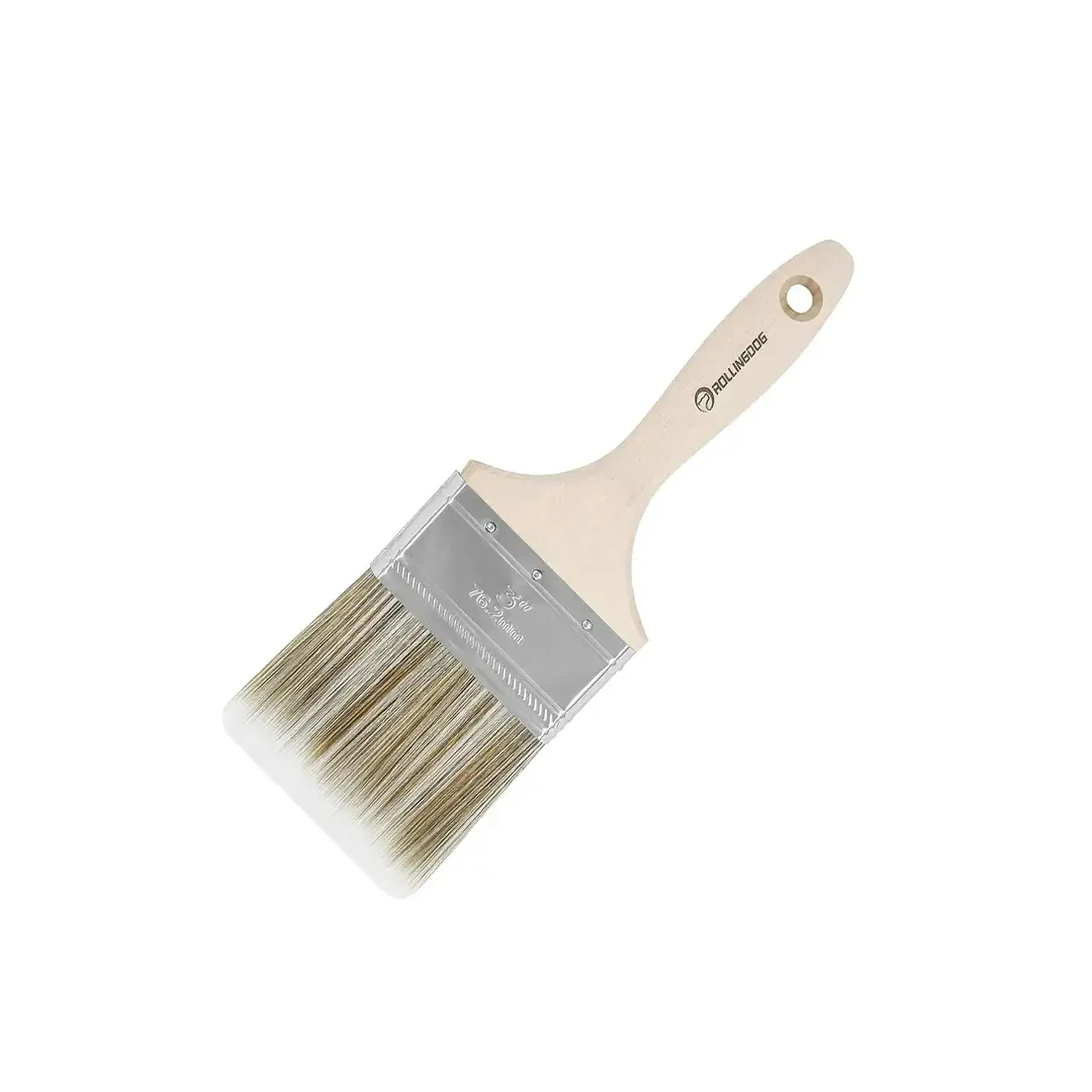 Pensulă cu mâner din lemn BEAVER-TAIL 76 x 76.2 mm Rollingdog