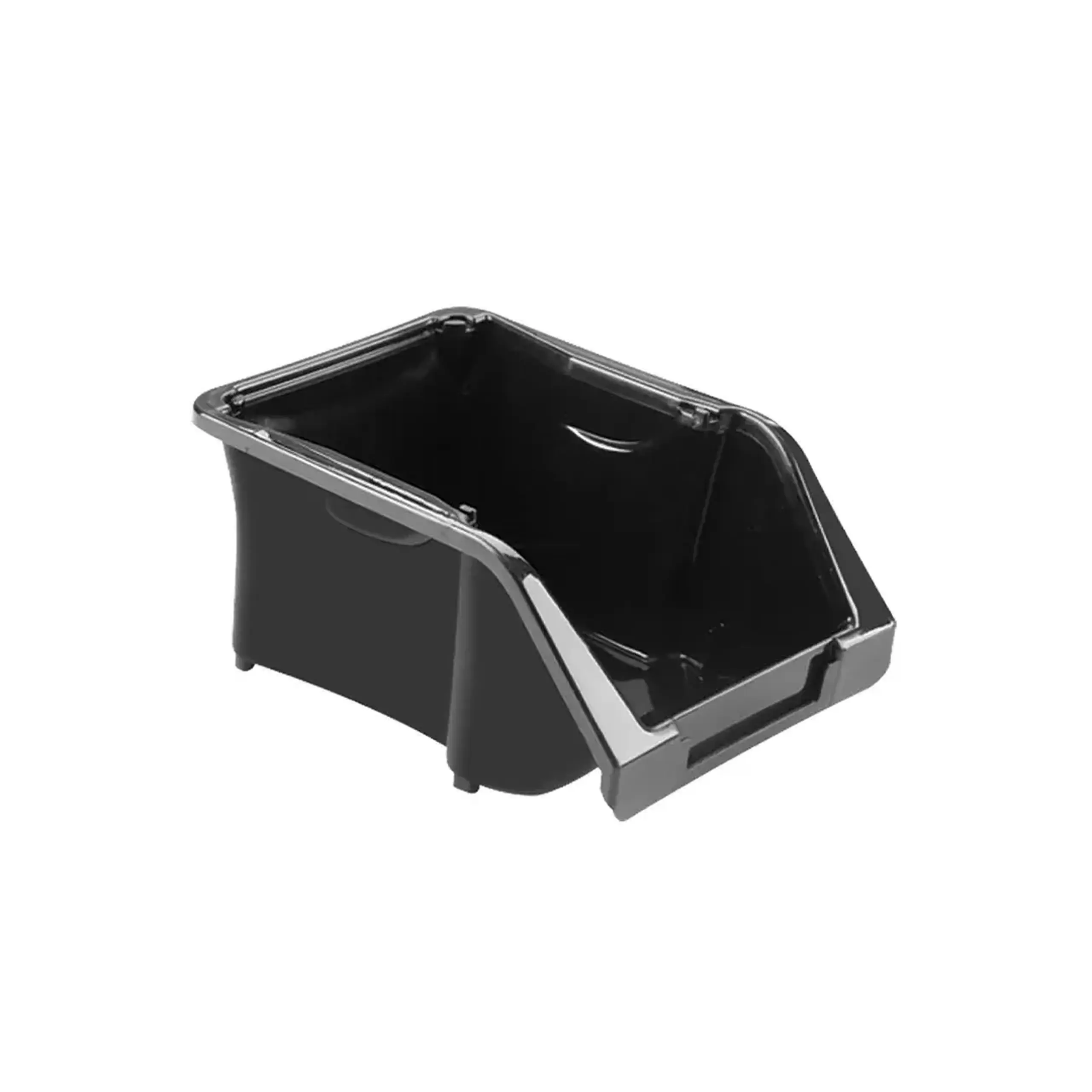 Lădiță pentru depozitare plastic Super-Bag - Dimensiuni (L x W x H x Ø) 165 x 110 x 75 mm