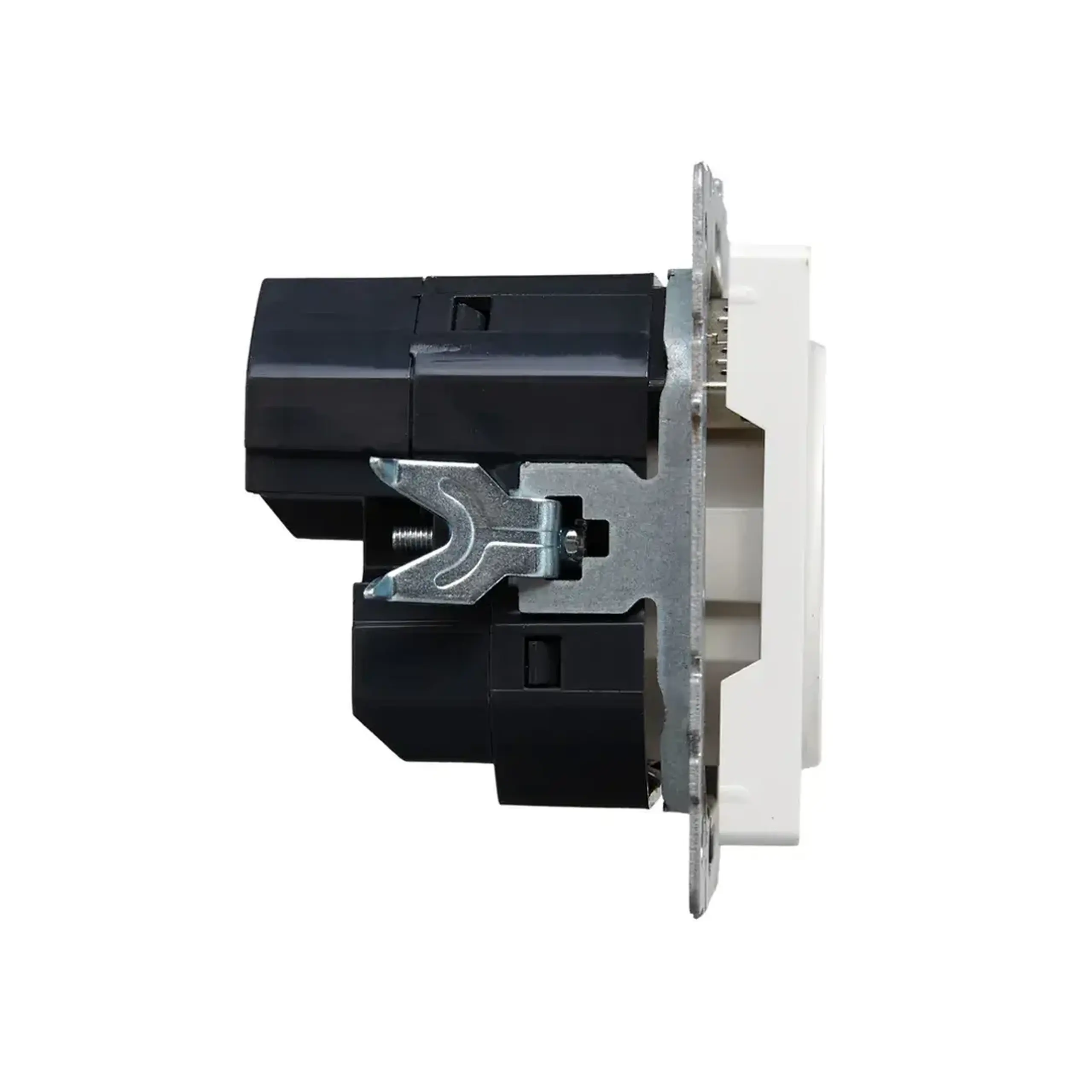 Priză cu USB BRITE 16 A 220 - 240 V Perlă IEK