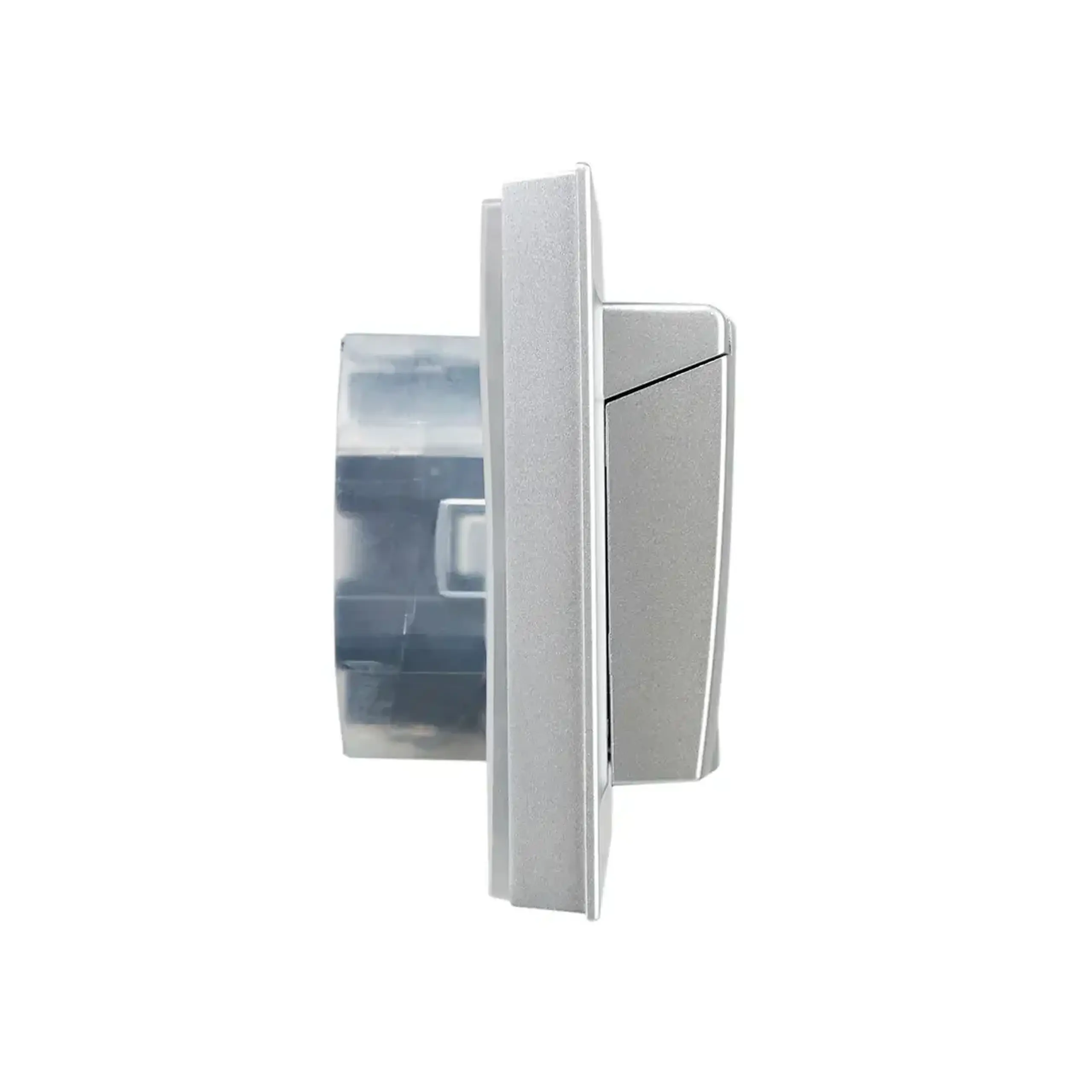 Priză dublă cu capac BRITE 16 A 220 - 240 V Aluminiu IEK