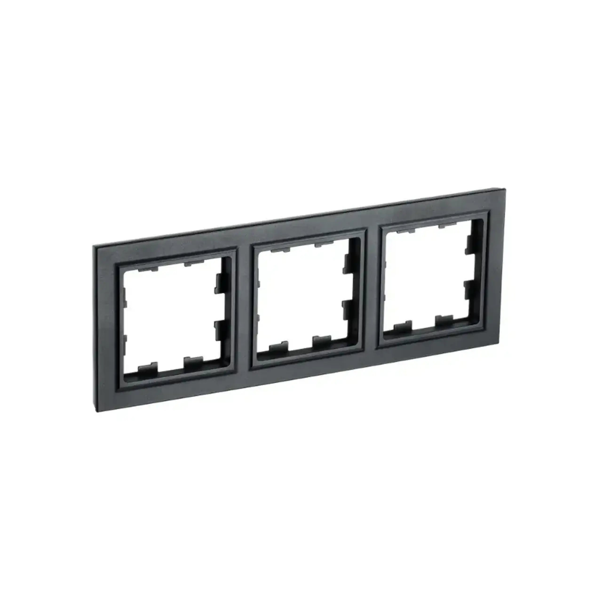 Ramă triplă BRITE Negru IEK - Tip material Plastic