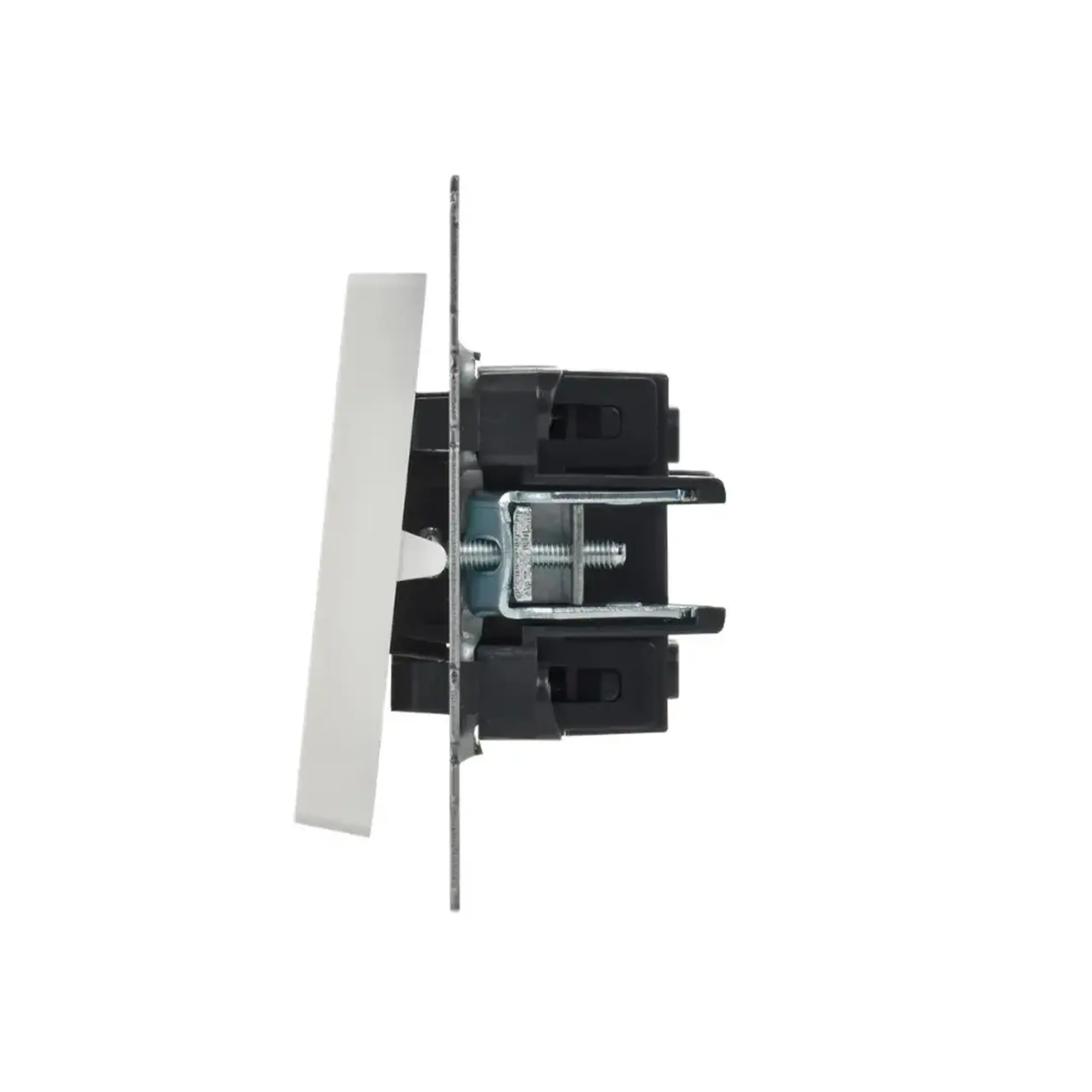 Întrerupător dublu cu indicator BRITE 10 A 220 - 240 V Perlă IEK