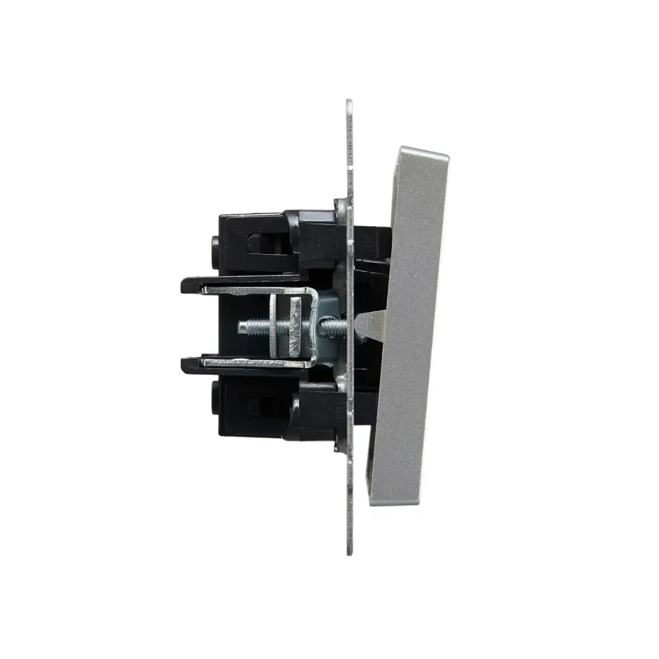 Întrerupător triplu BRITE 10 A 220 - 240 V Aluminiu IEK