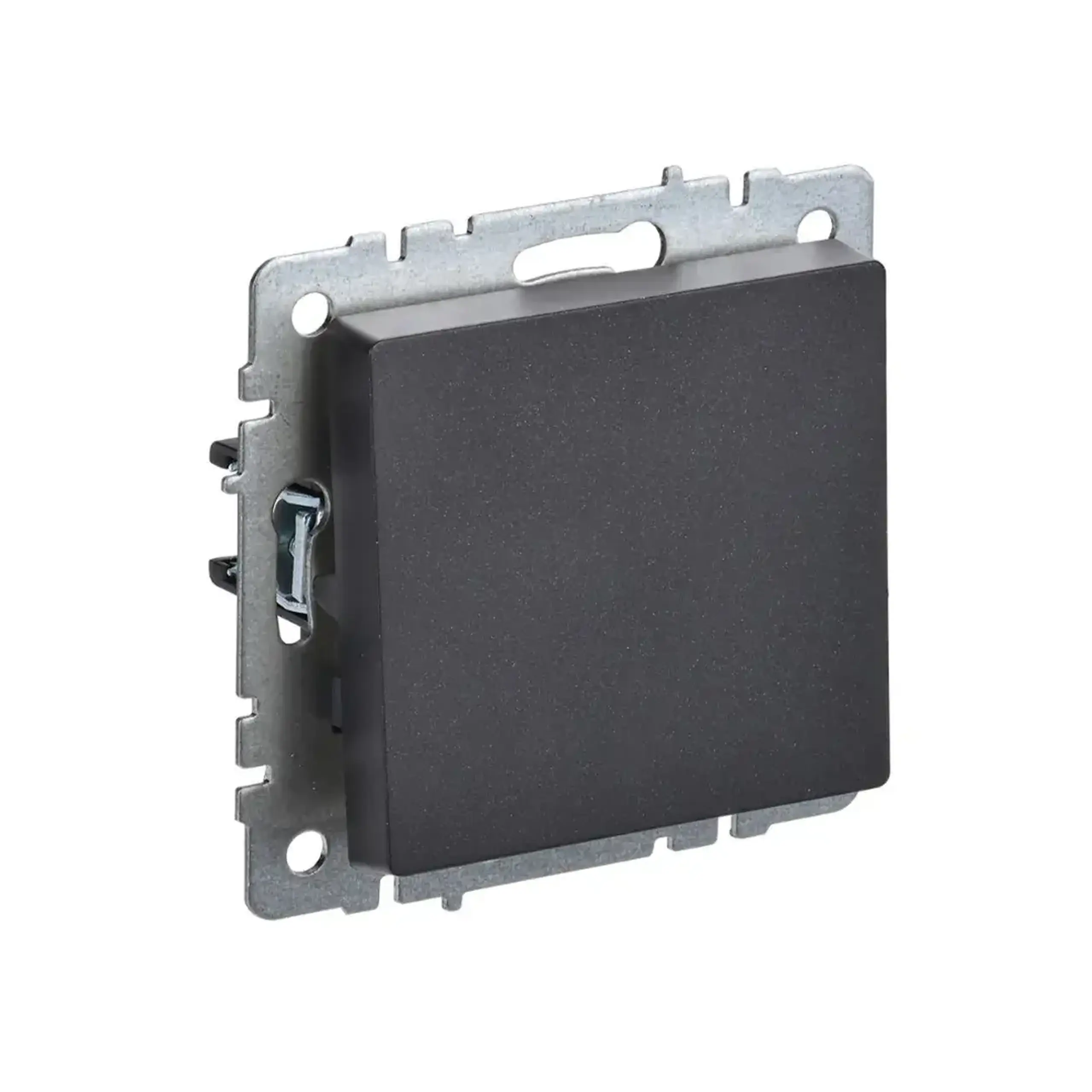 Întrerupător cu revenire BRITE 10 A 220 - 240 V Alb IEK - Culoare Negru