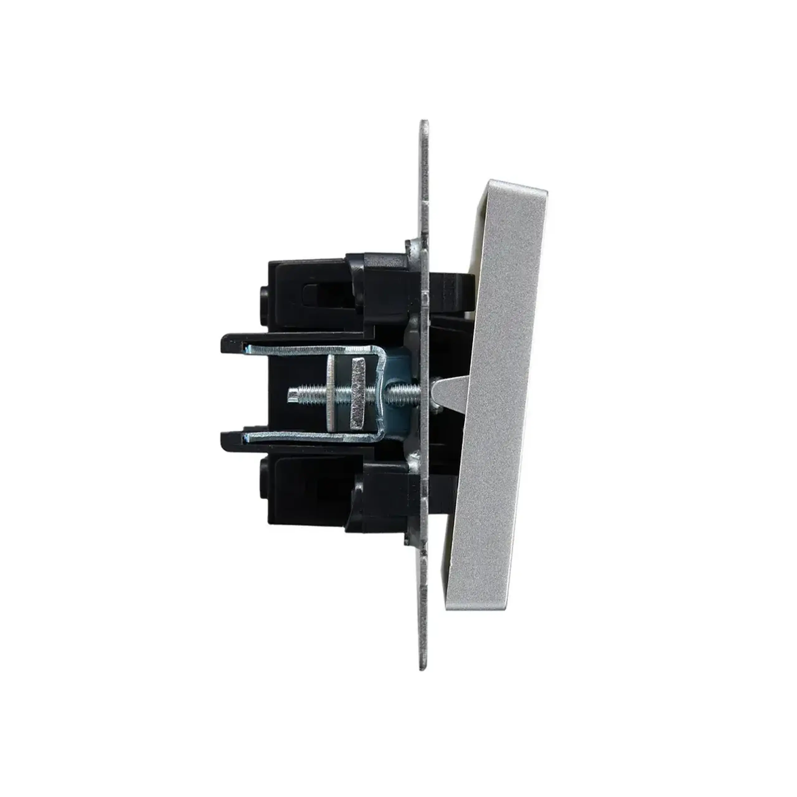 Întrerupător cap-scară BRITE 10 A 220 - 240 V Aluminiu IEK