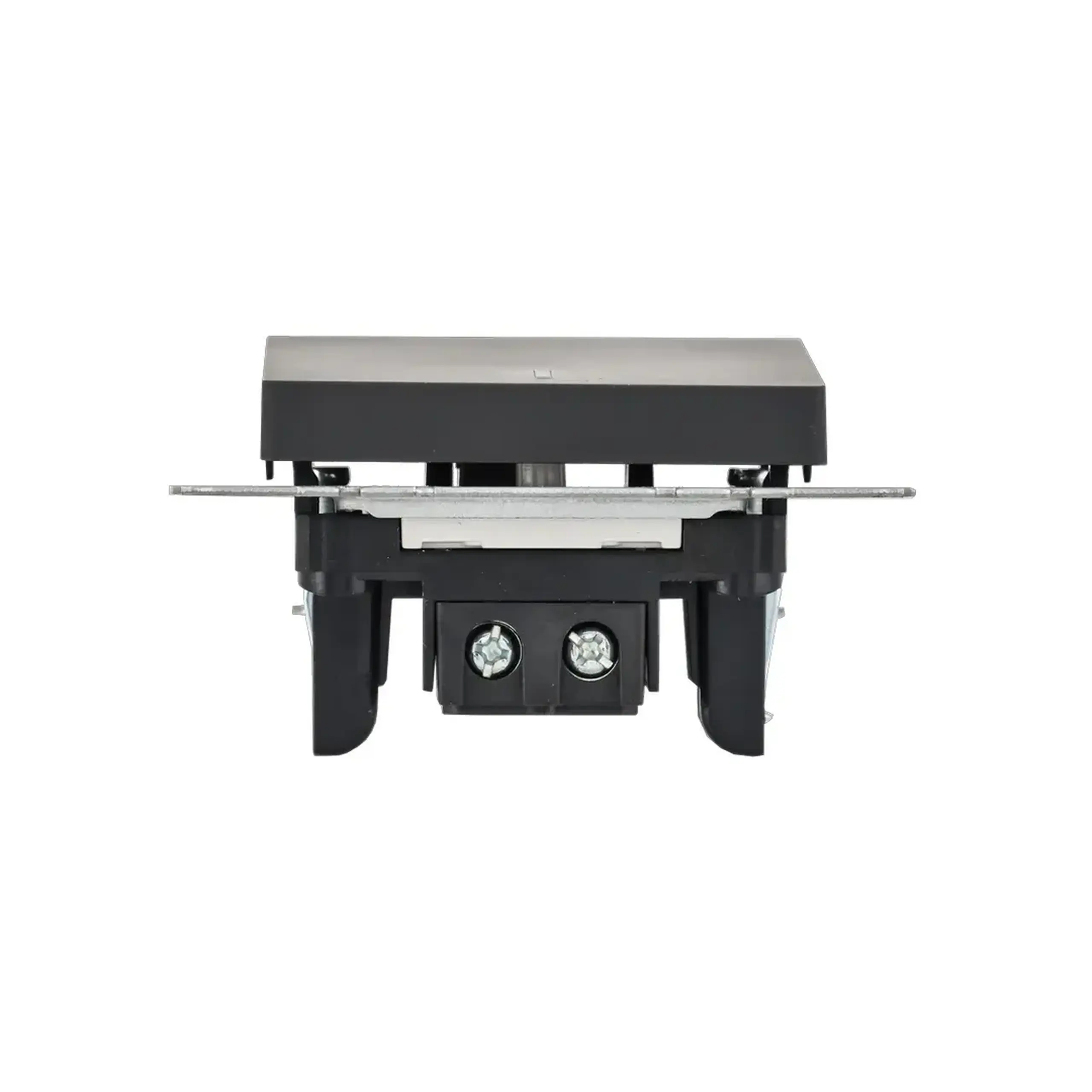 Întrerupător cu indicator BRITE 10 A 220 - 240 V Alb IEK - Culoare Grafit