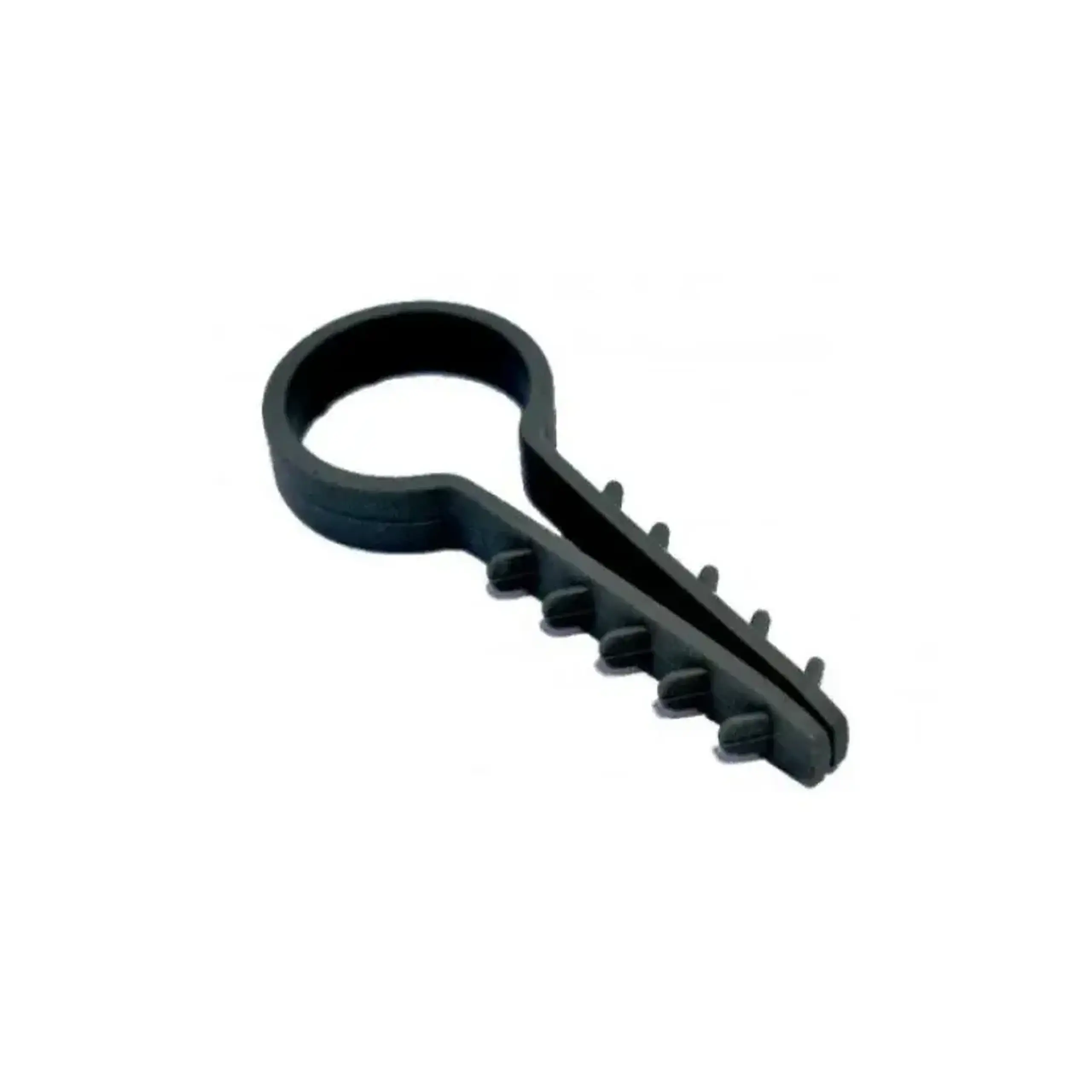 Diblu pentru cabluri 20 mm 100 buc. Negru Plastic