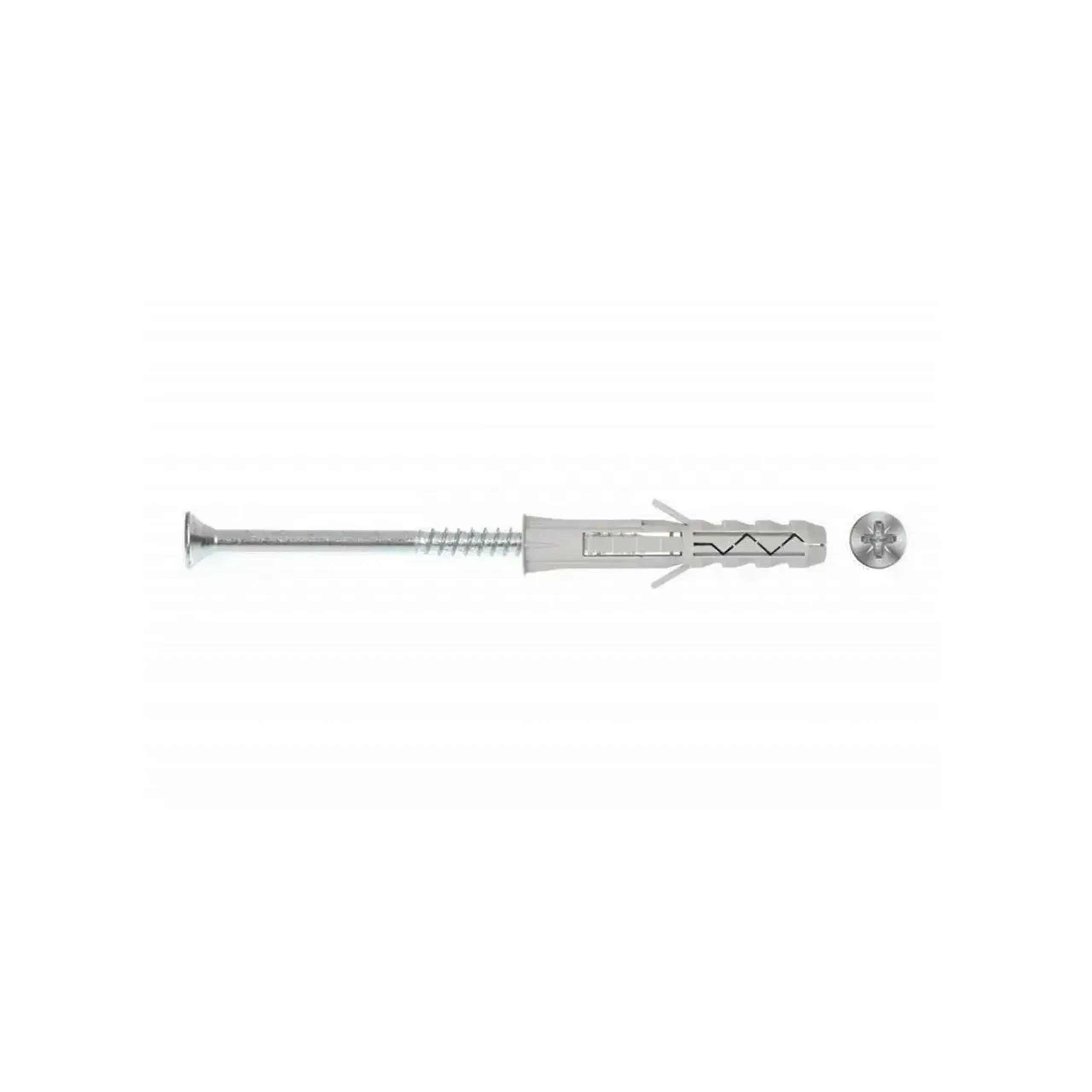 Diblu cu șurub 10/6 * 80 mm 4 buc. Wkret-met - 8 buc. 60 mm