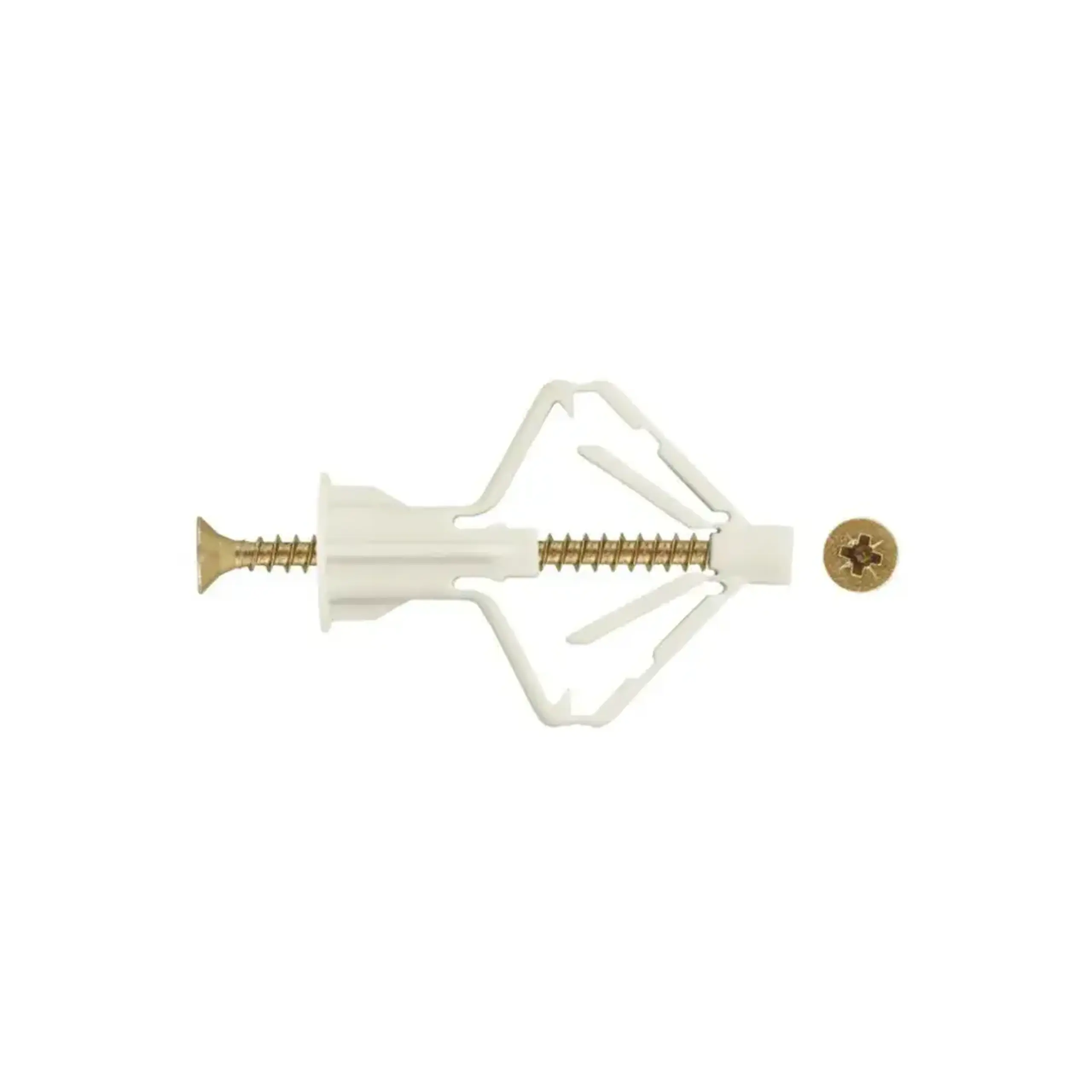 Diblu "Fluture" cu şurub 10/3.5 * 50/60 mm 7 buc. Wkret-met