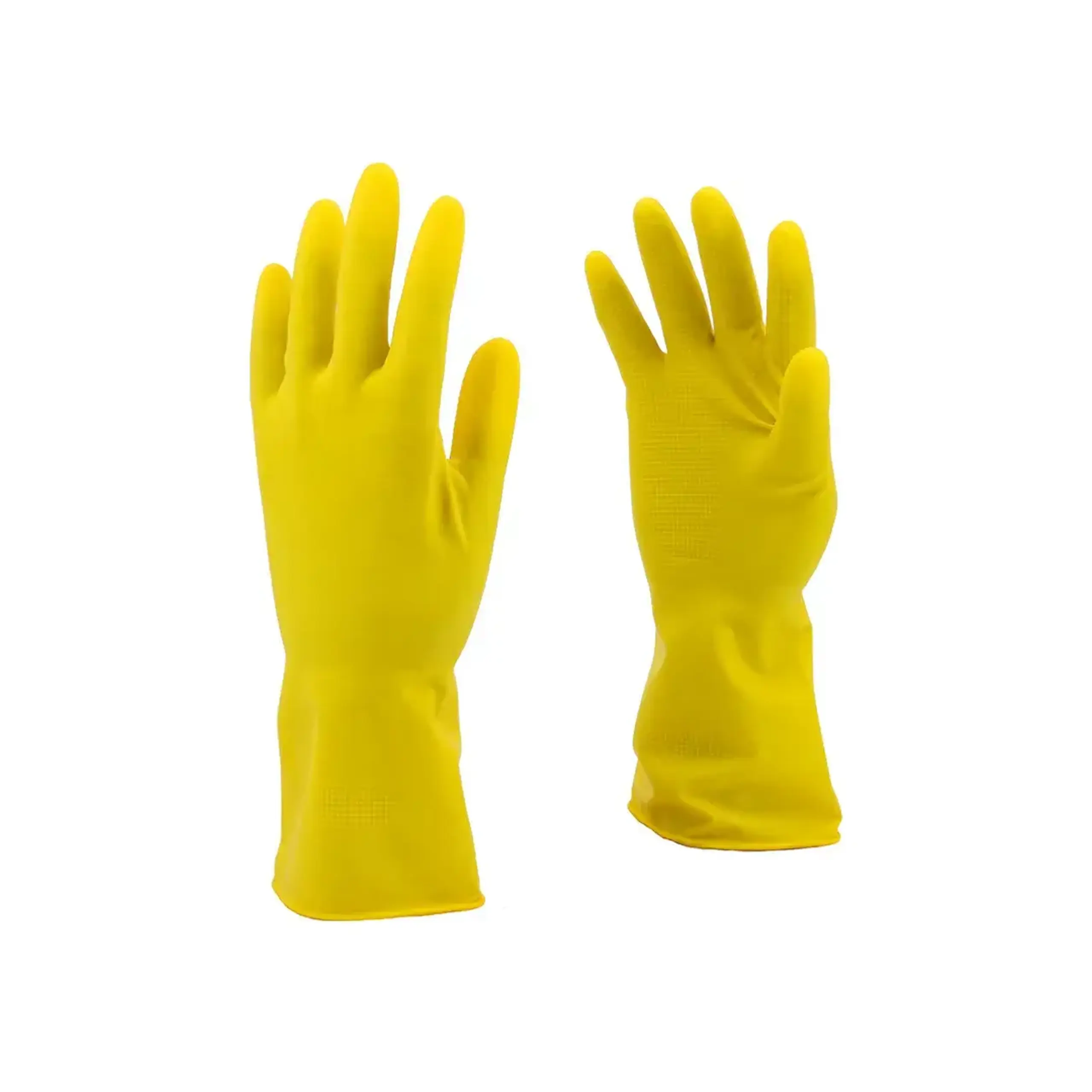 Mănuși din latex L Galben Flo
