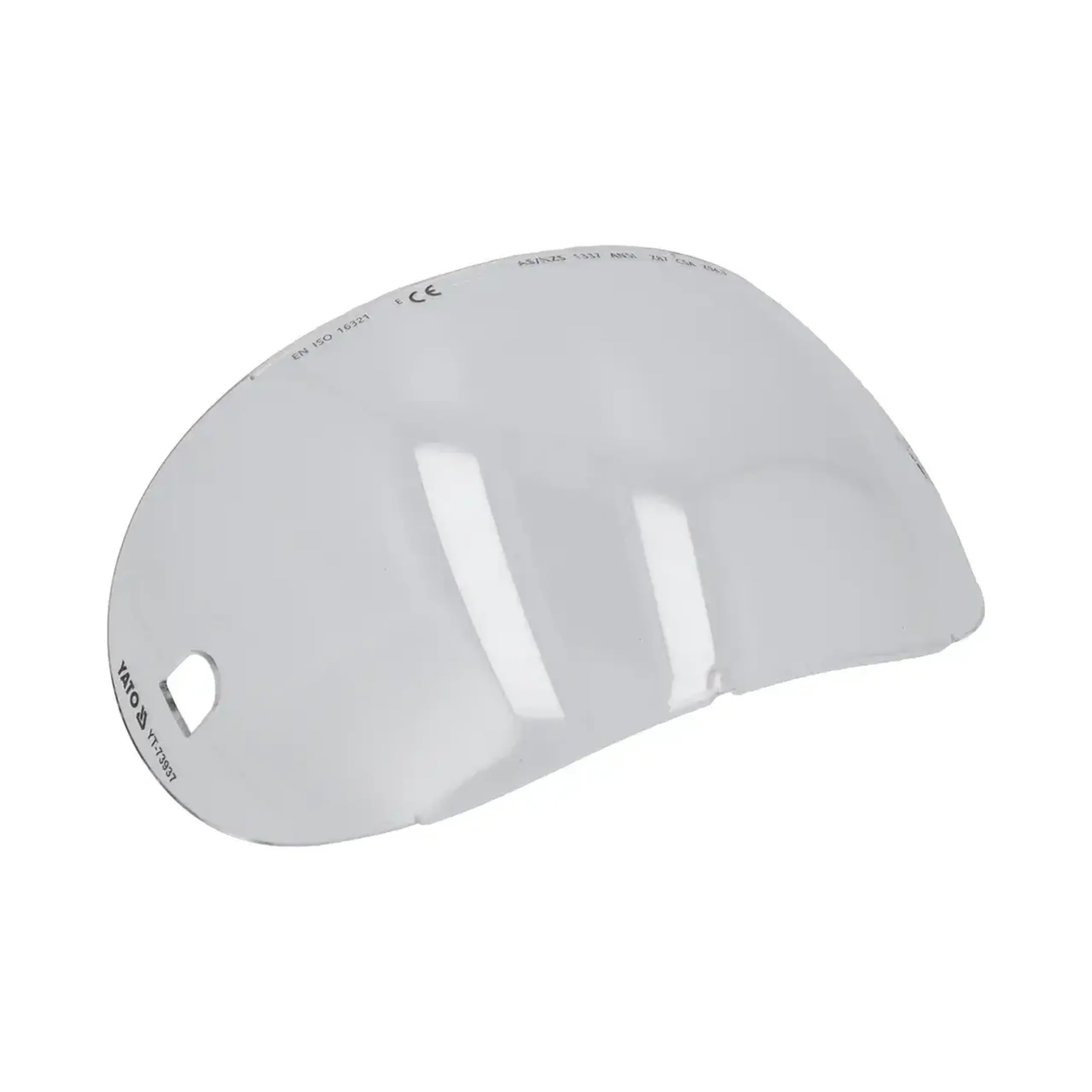 Vizor de protecție 270 x 140 mm Yato