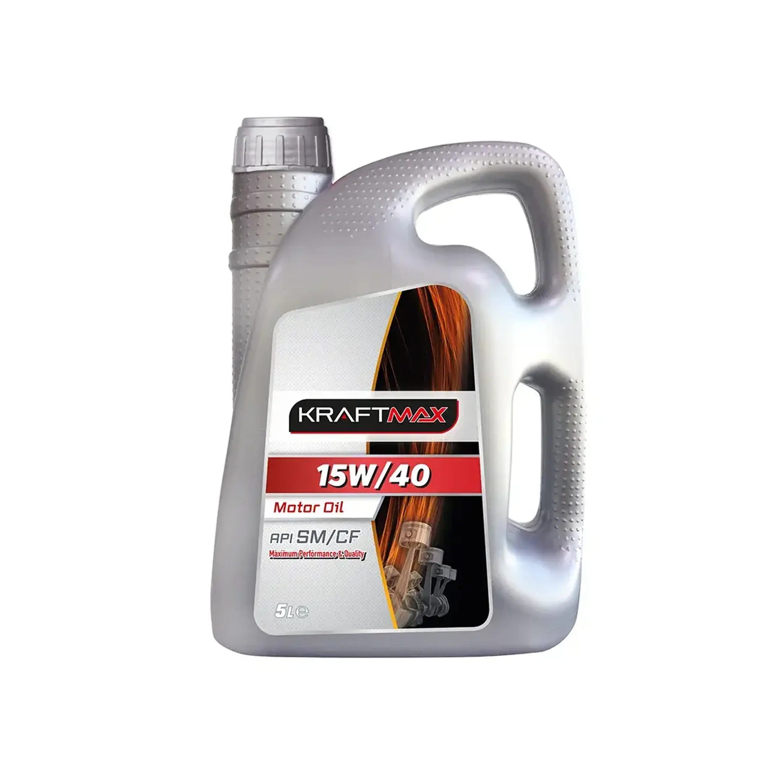 Ulei pentru motor 15W40 API SM/CF 1 l KRAFTMAX - Volum rezervor 4 l