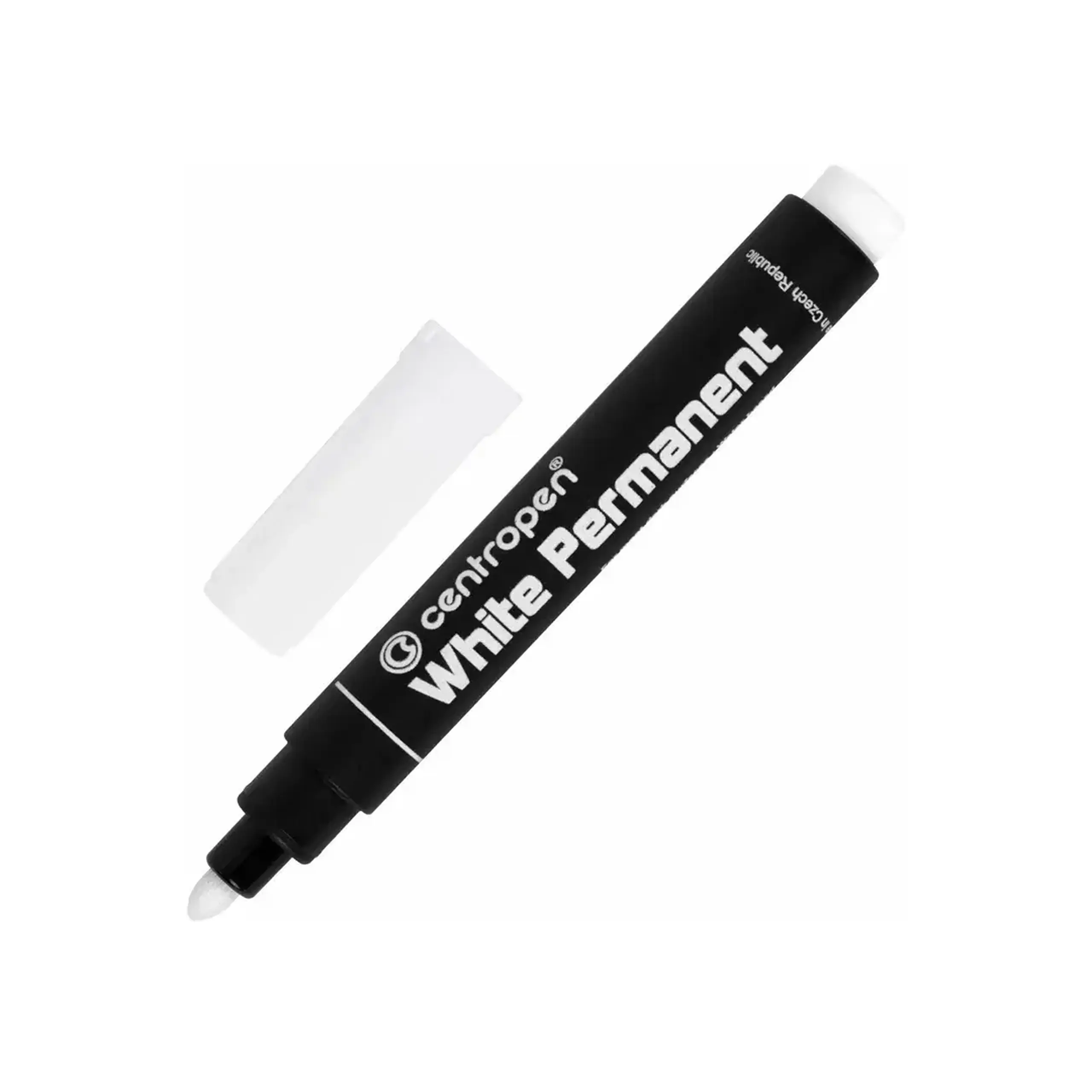 Marker permanent 2.5 mm Alb