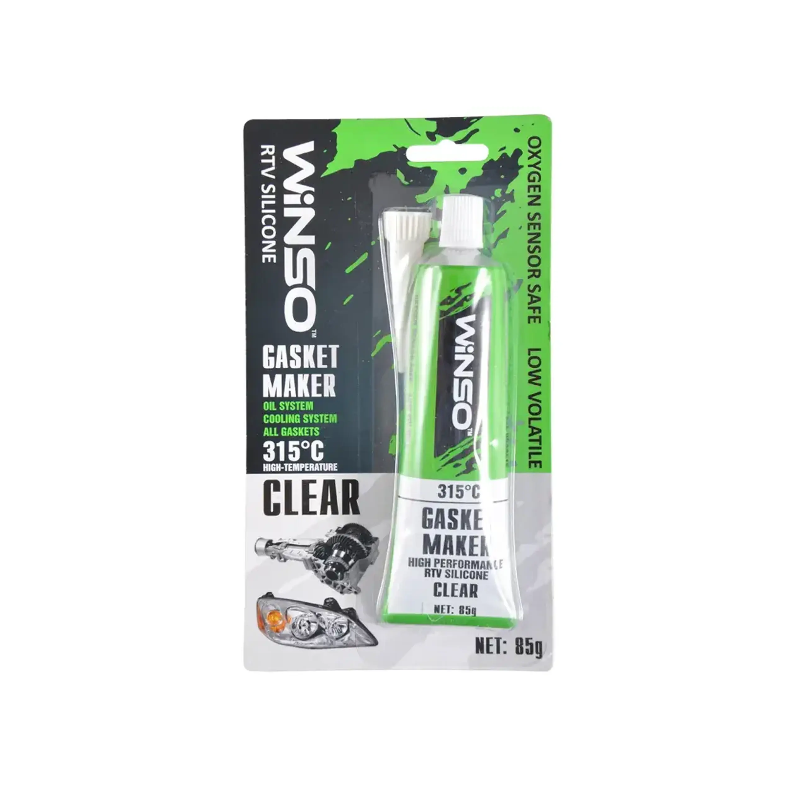 Etanșant pentru repararea garniturilor Transparent 85 g WINSO