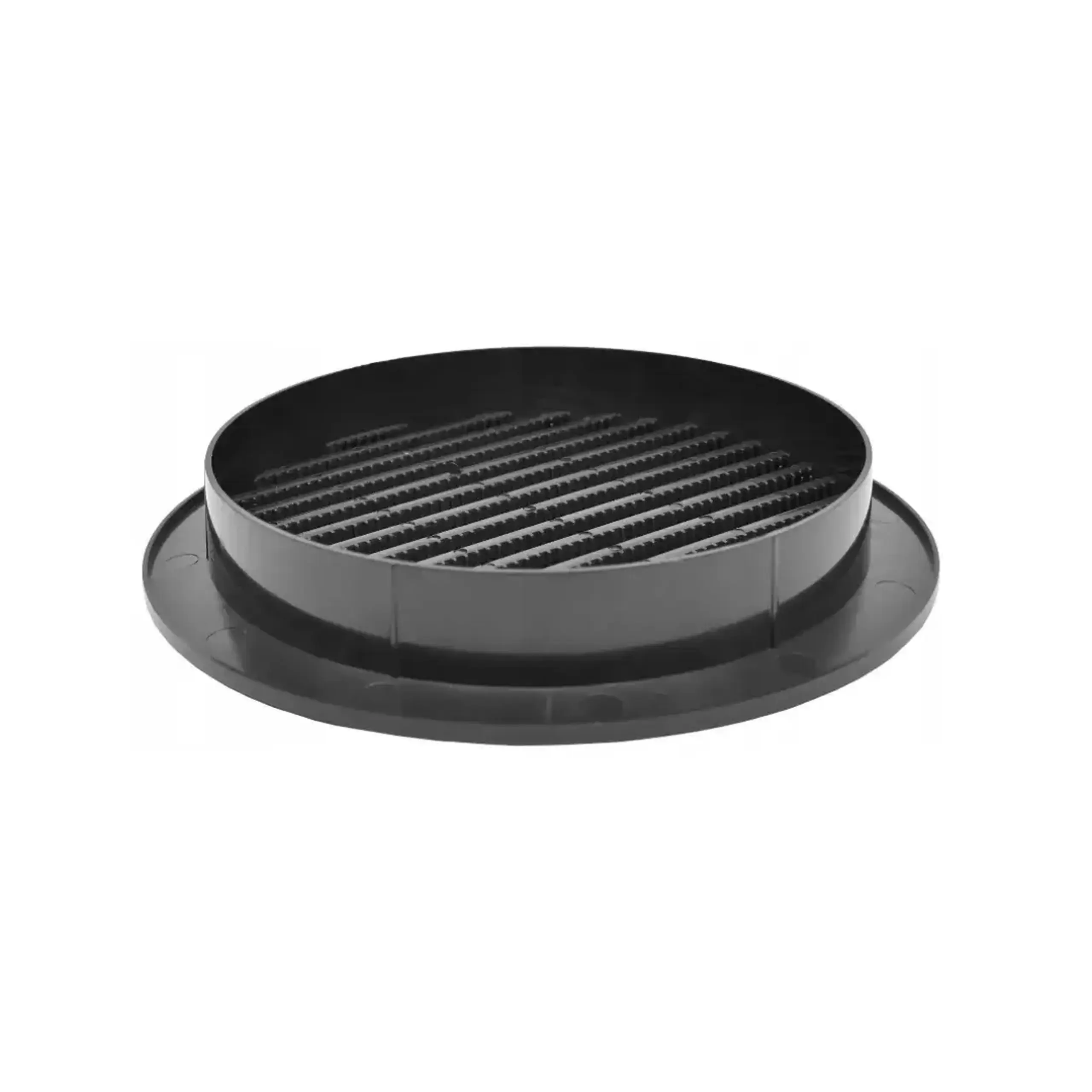 Grilă de ventilare Plastic Grafit Virone - Dimensiunea de prindere 100 mm