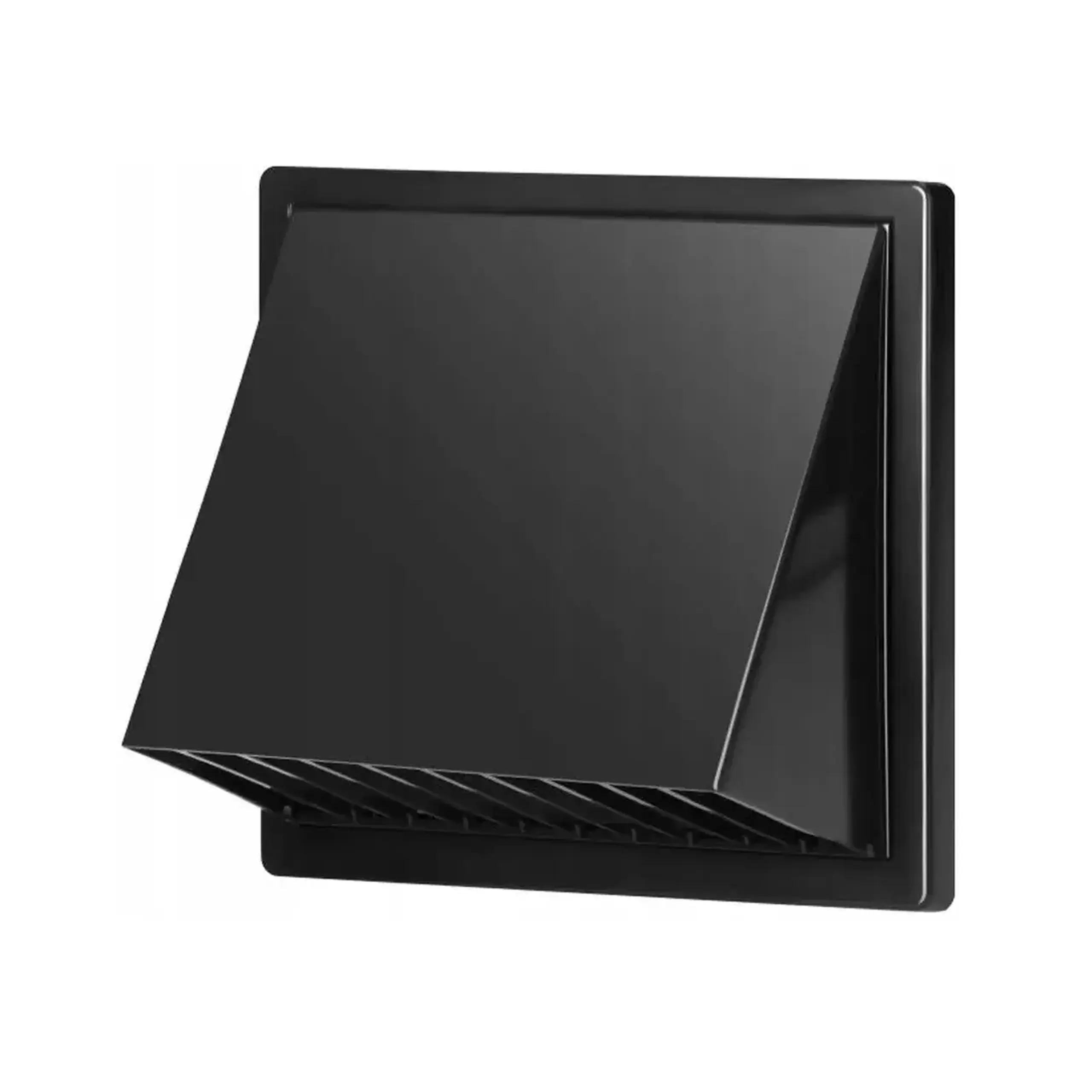 Grilă de ventilare Plastic Grafit Virone - Dimensiunea de prindere 125 mm