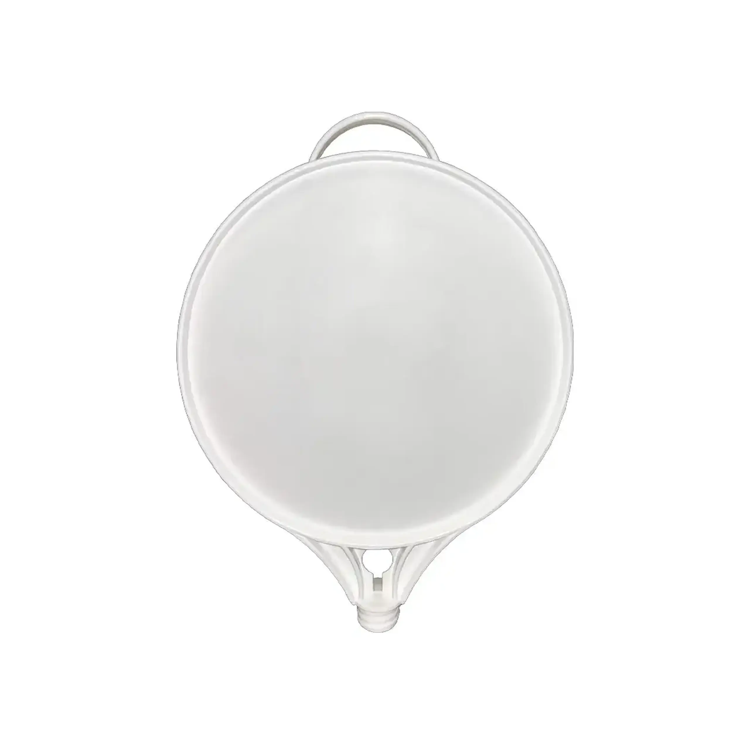 Panou rotund pentru indicator rutier 390 x 280 mm Alb MFK