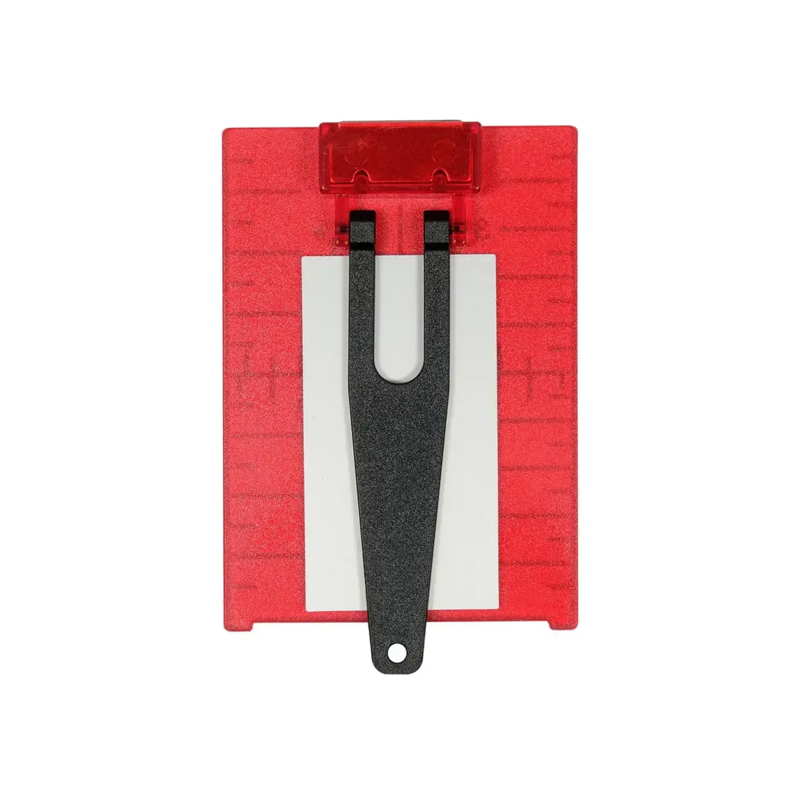 Placă țintă cu magnet pentru laser roșu 75 x 105 x 3.2 mm Yato