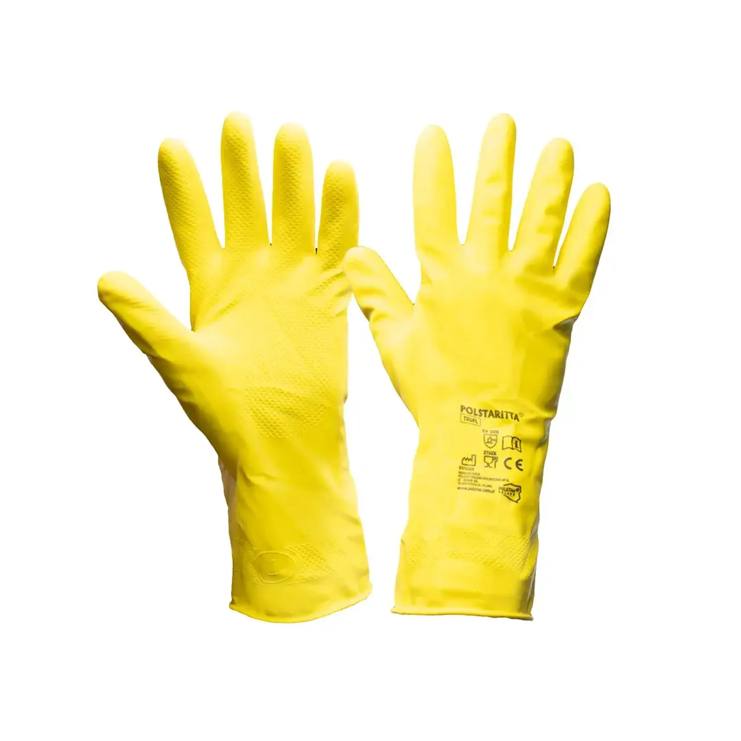 Mănuși din latex 9 Galben POLSTARITTA - Mărime 9