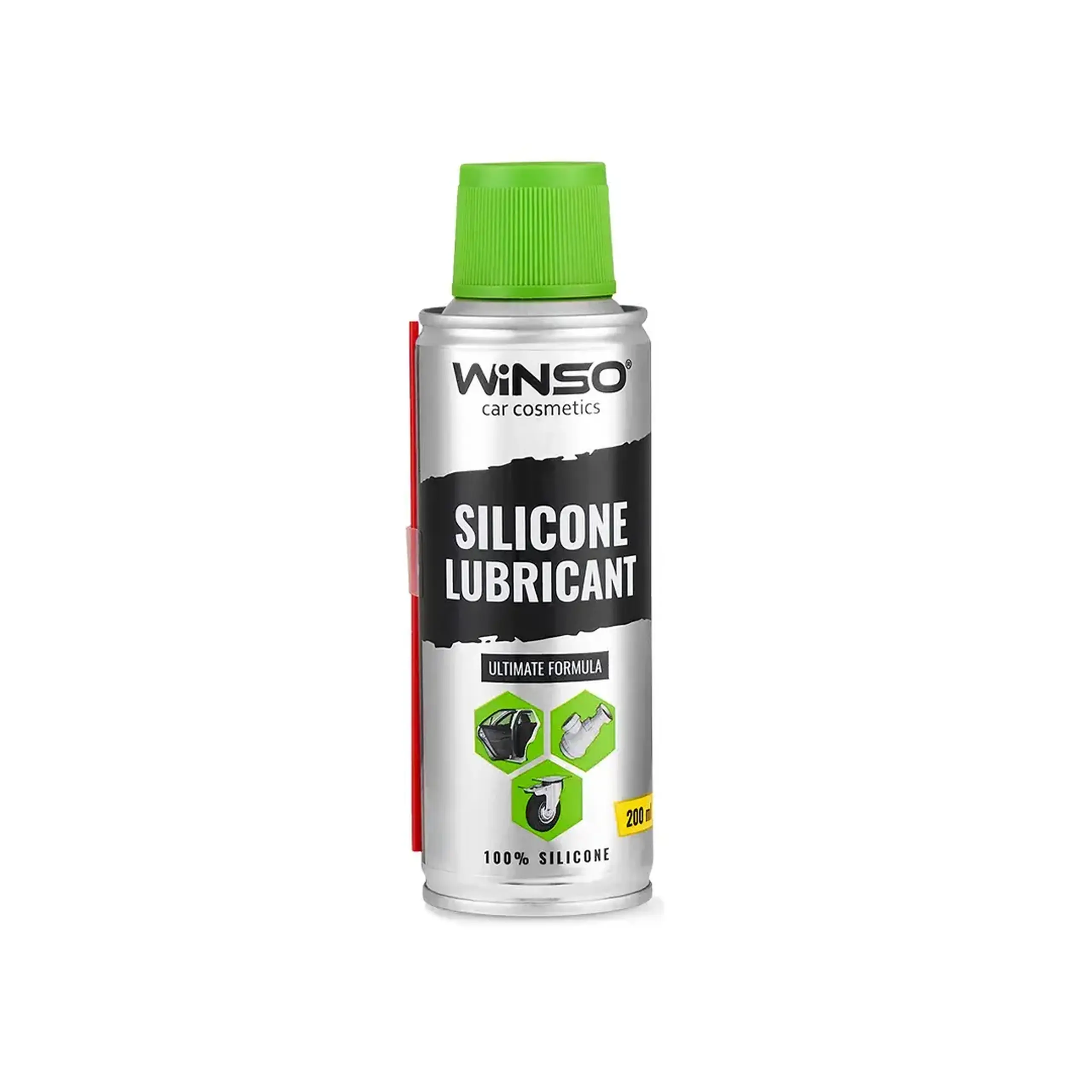 Spray lubrifiant cu silicon 200 ml WINSO - Volum rezervor 200 ml