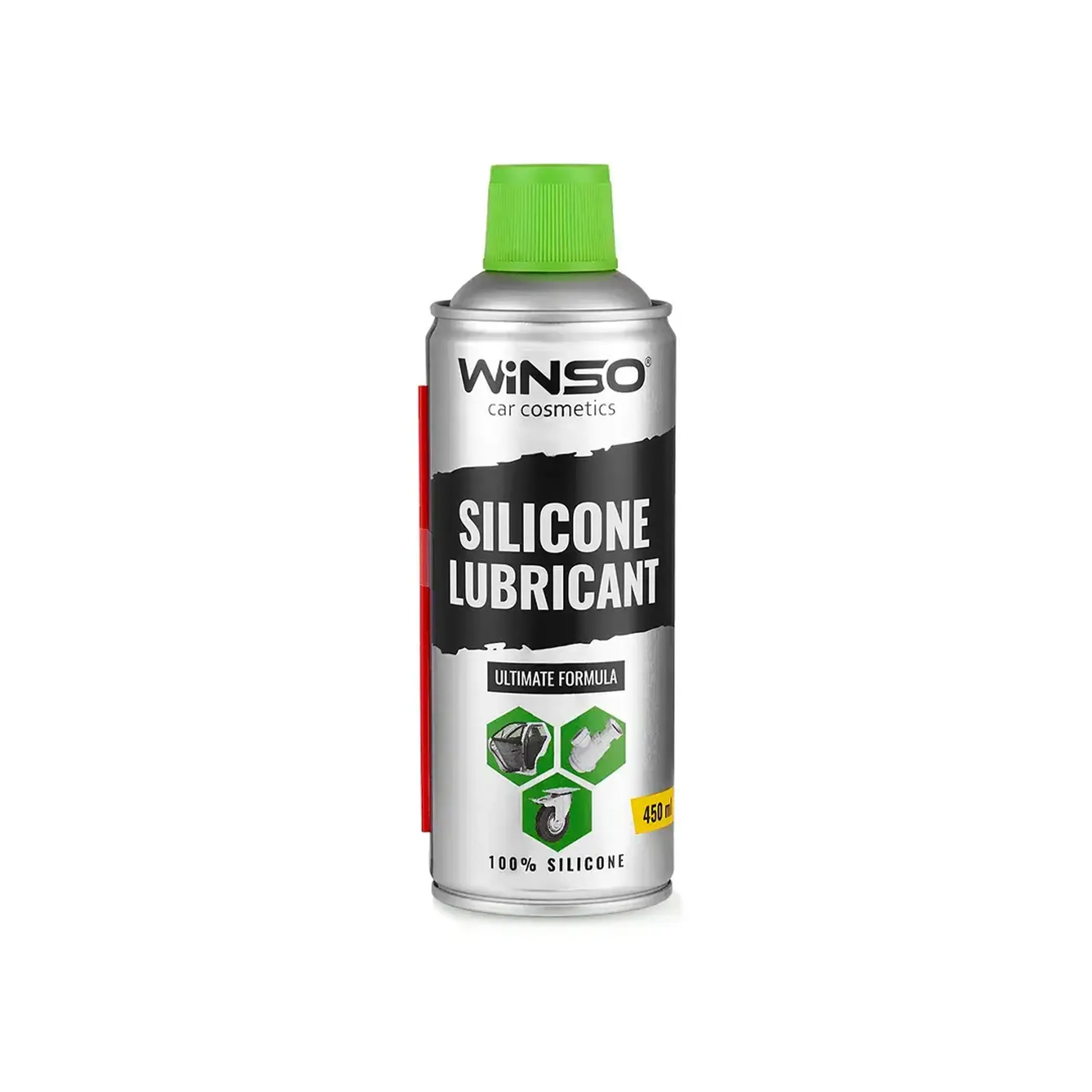 Spray lubrifiant cu silicon 200 ml WINSO - Volum rezervor 450 ml