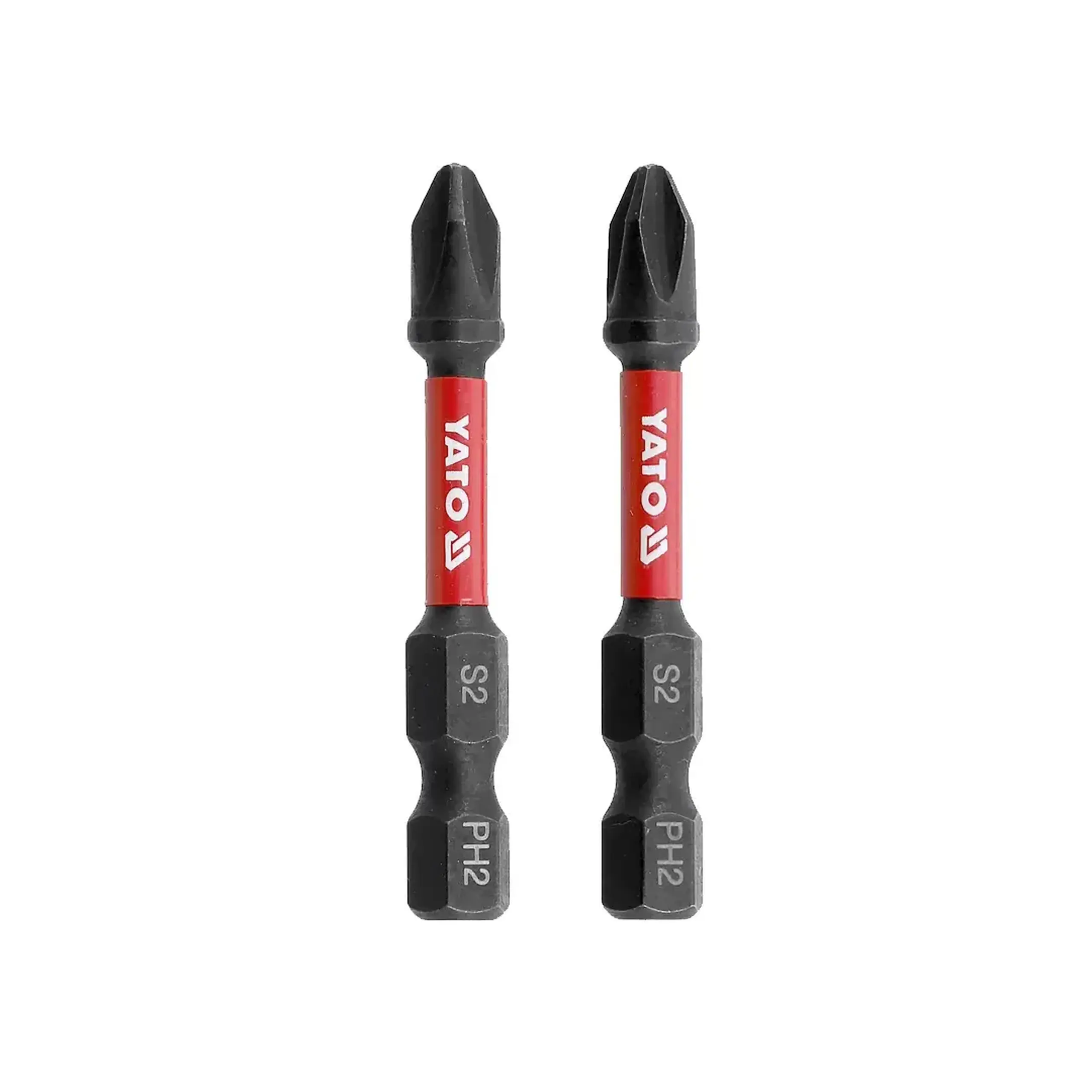Set biți de impact 2 buc. PH2 1/4" 50 mm Yato - Bucăţi în set 2 buc.