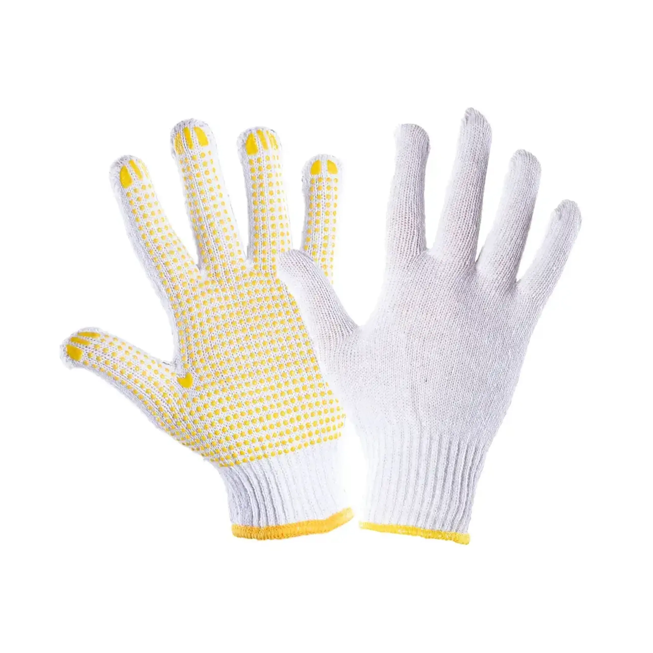 Mănuși de lucru FABRIC 10 Alb POLSTAR